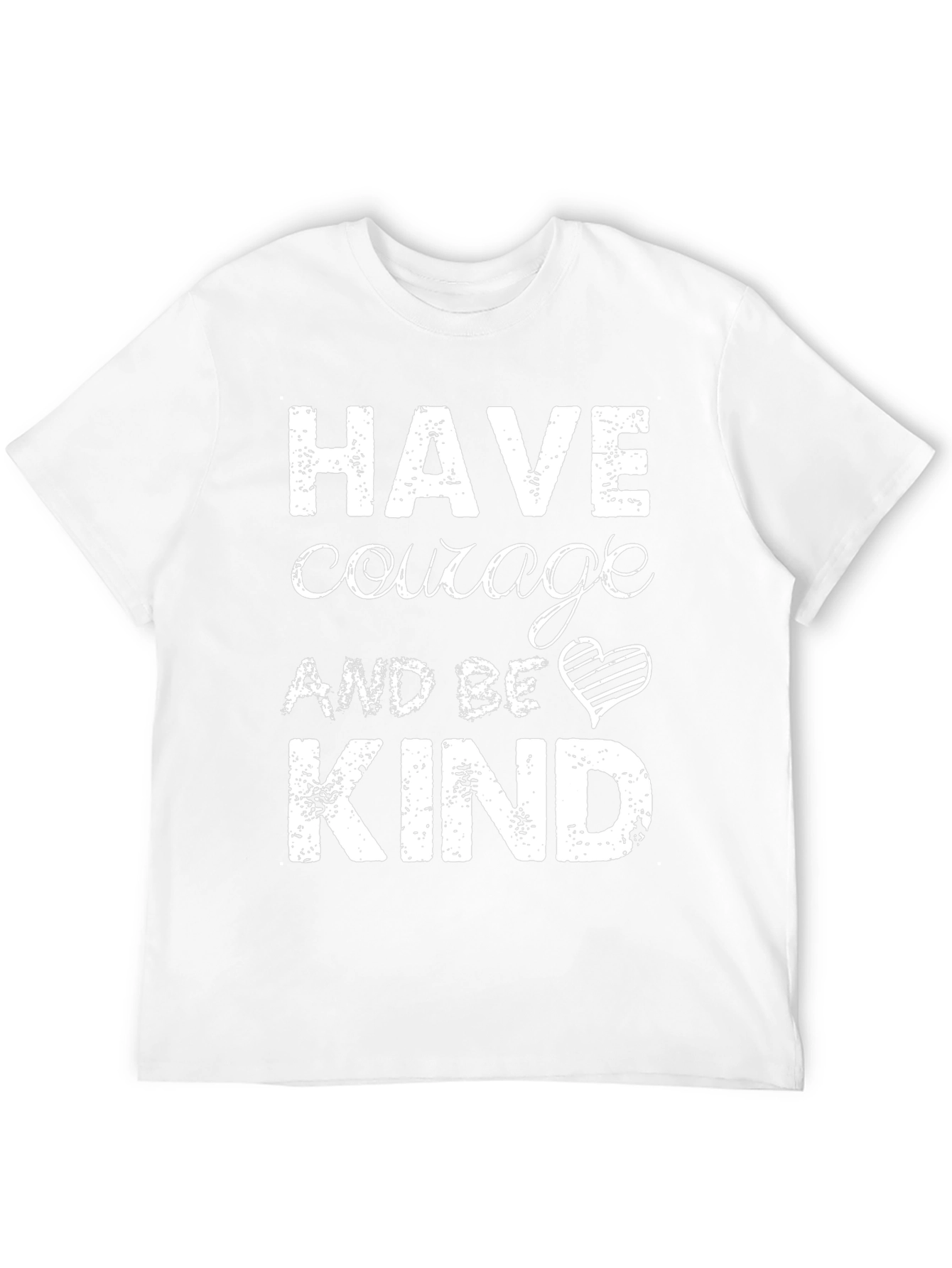 Black Have Courage and Be Kind Graphic Tee view 12