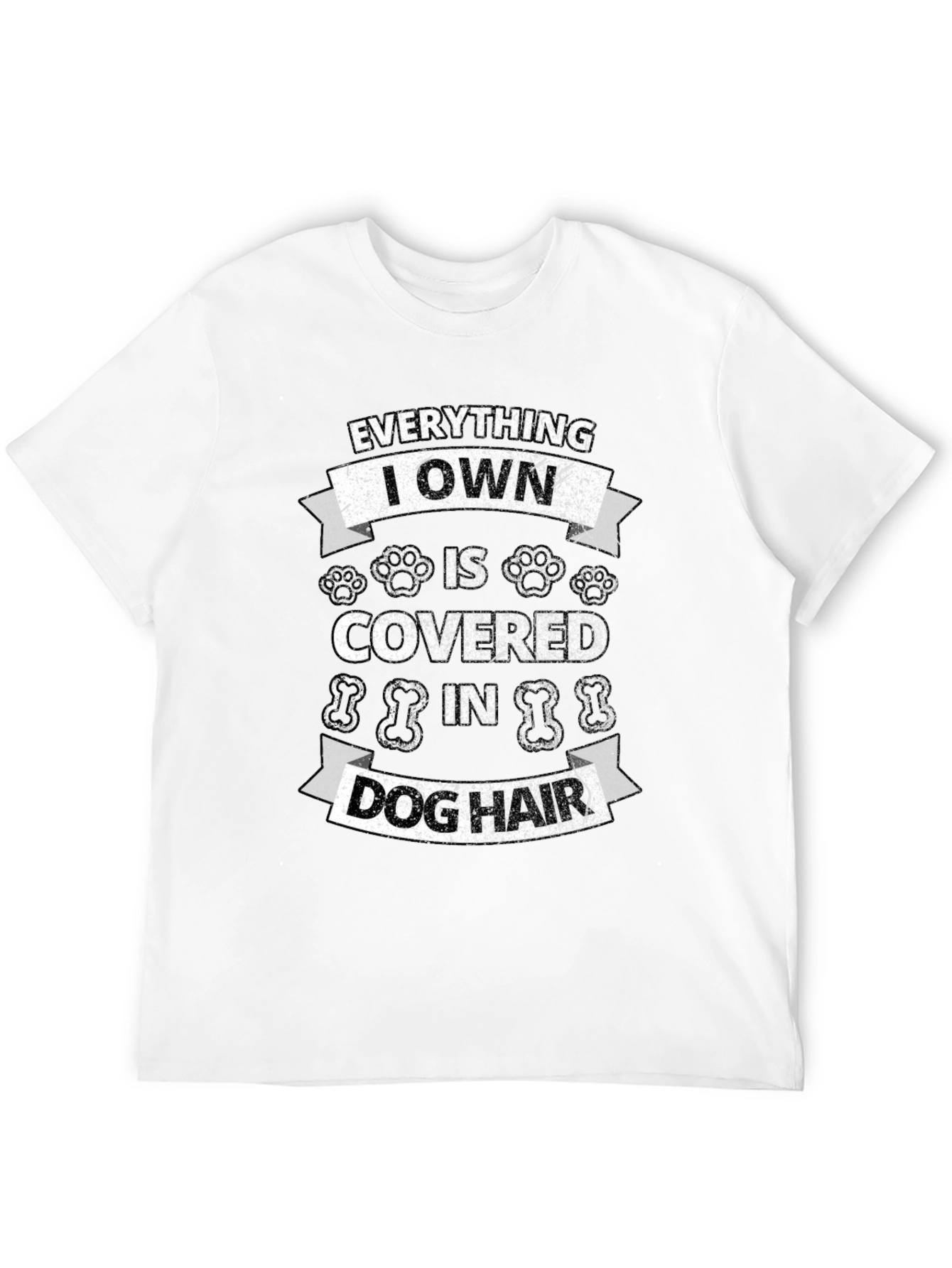 Black Dog Hair T-Shirt: Everything I Own view 12