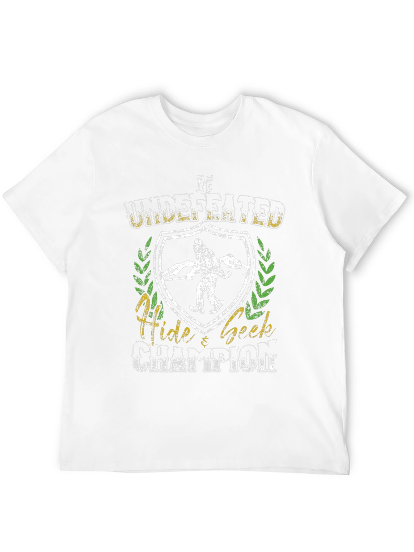 Black Undefeated Hide & Seek Champion T-Shirt view 12