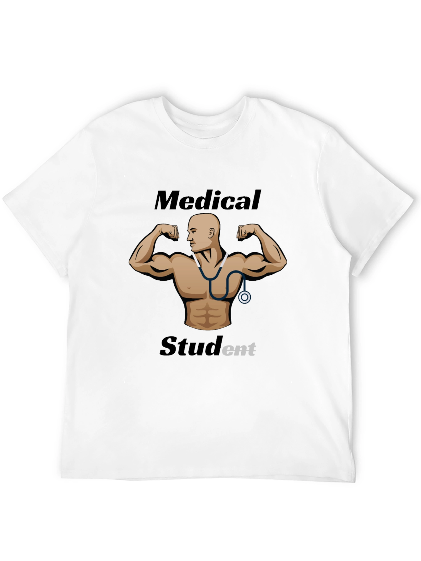 Black Medical Student Flex T-Shirt view 12