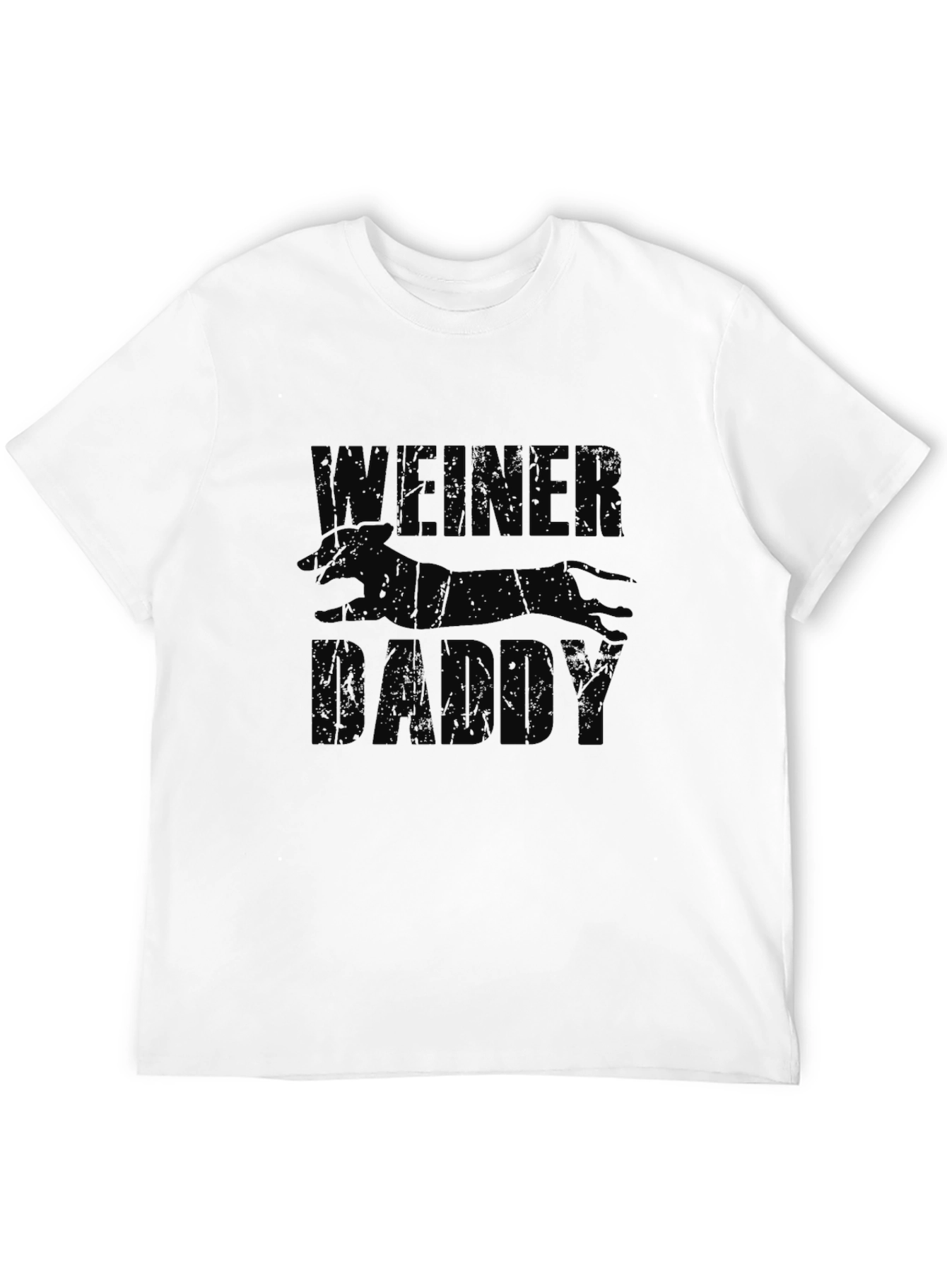 Black Weiner Daddy Graphic T-Shirt - Novelty Gift view 12