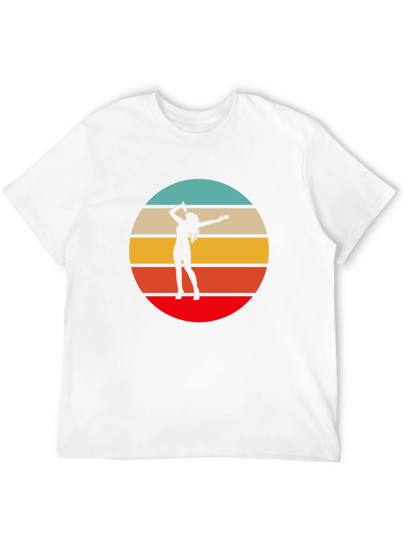 Black Retro Sunset Singer Graphic Tee - Black view 12