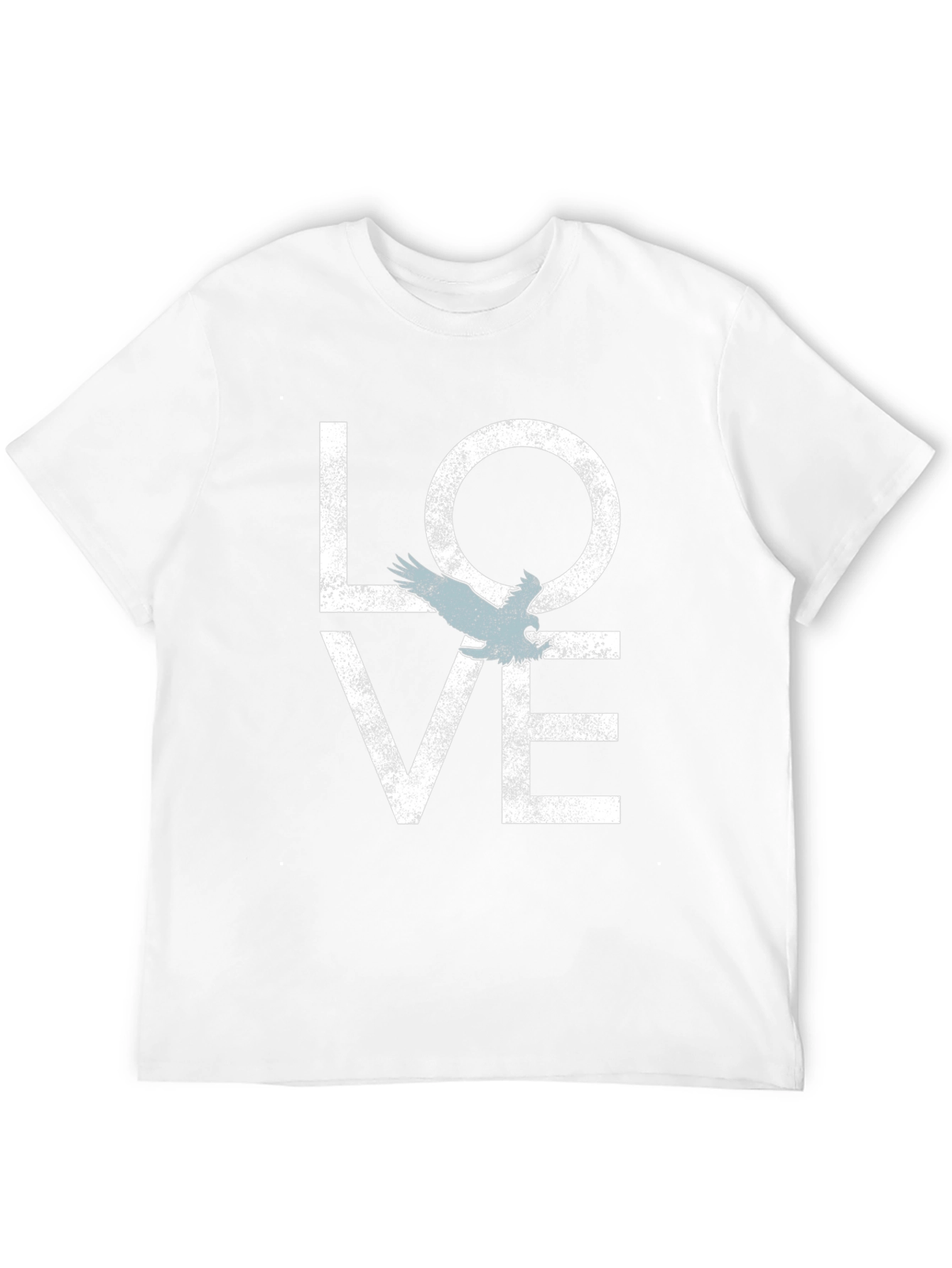 Black Love Bird Graphic Tee - Soft Black Cotton Shirt view 12