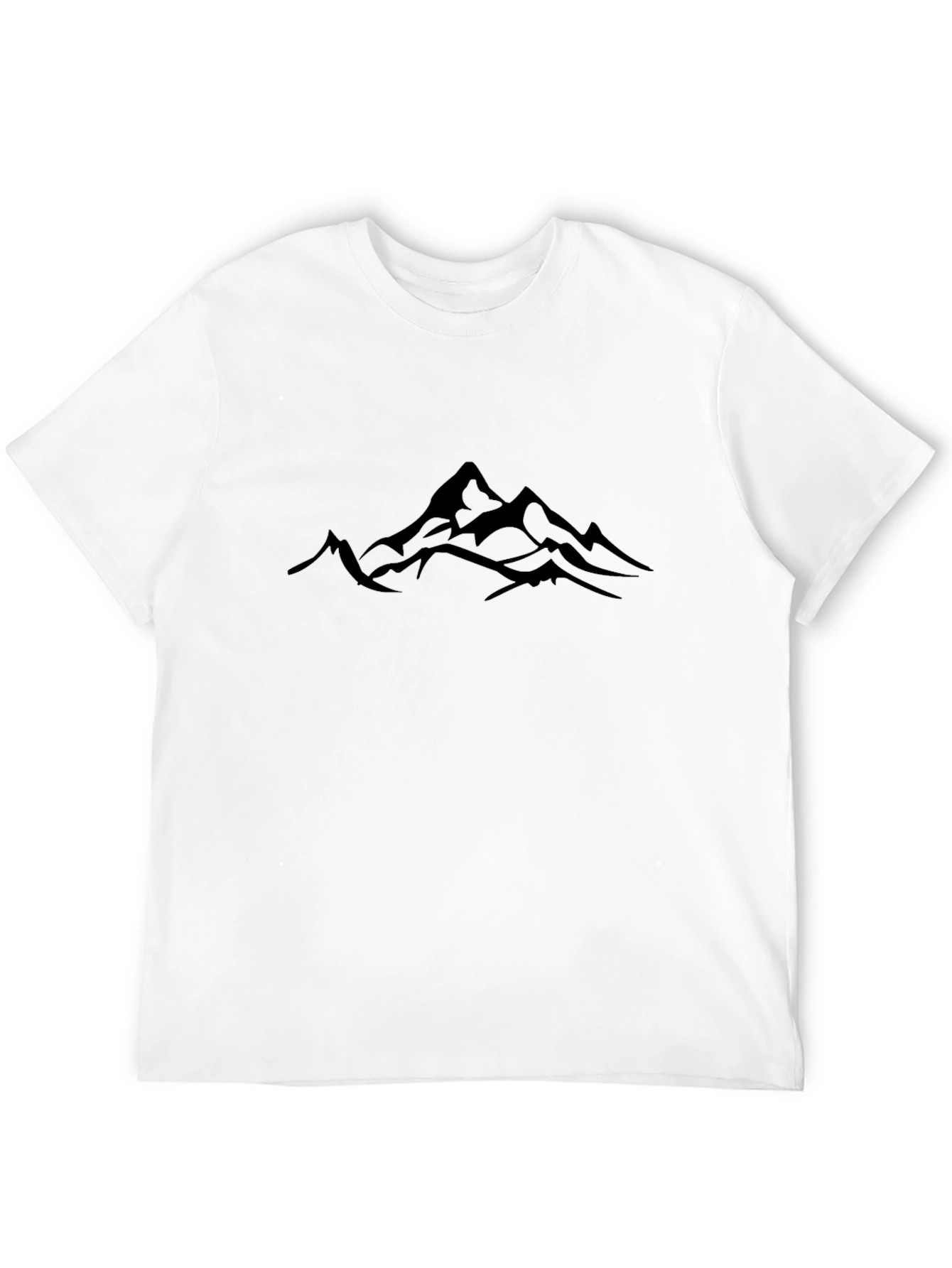 Black Mountain Graphic Black T-Shirt view 12