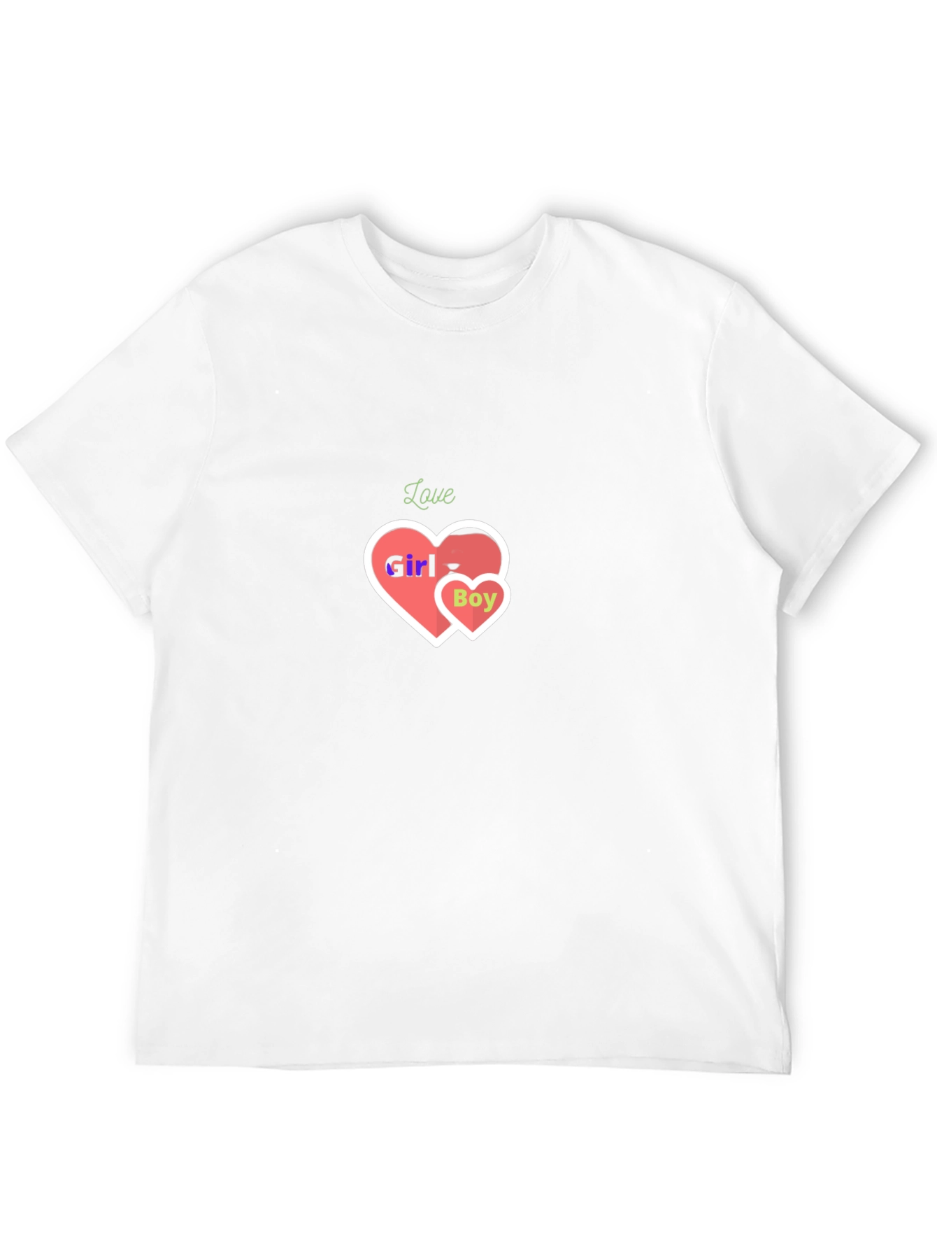 Black Love Girl & Boy Graphic Tee view 12