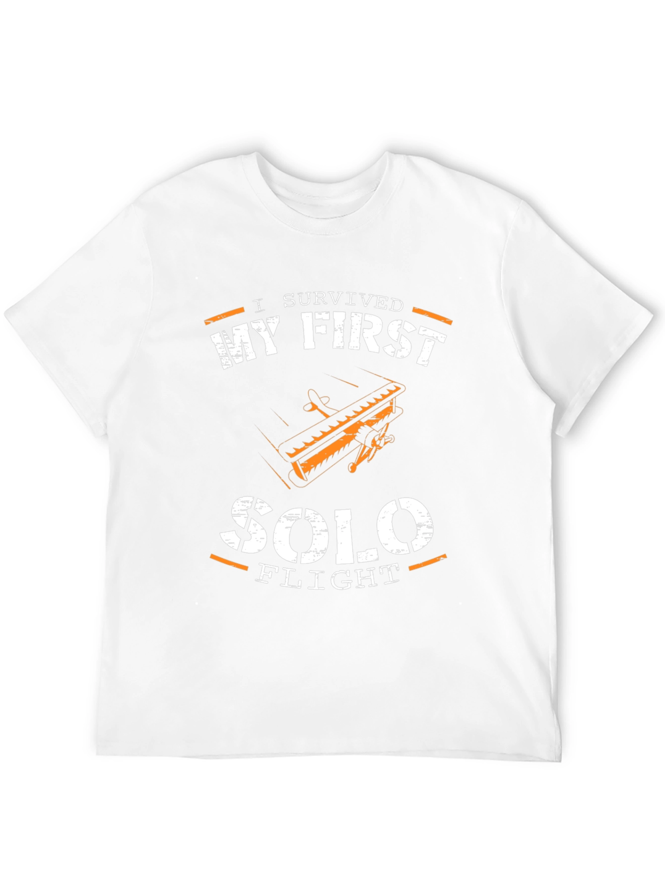 I Survived My First Solo Flight T-Shirt - 12