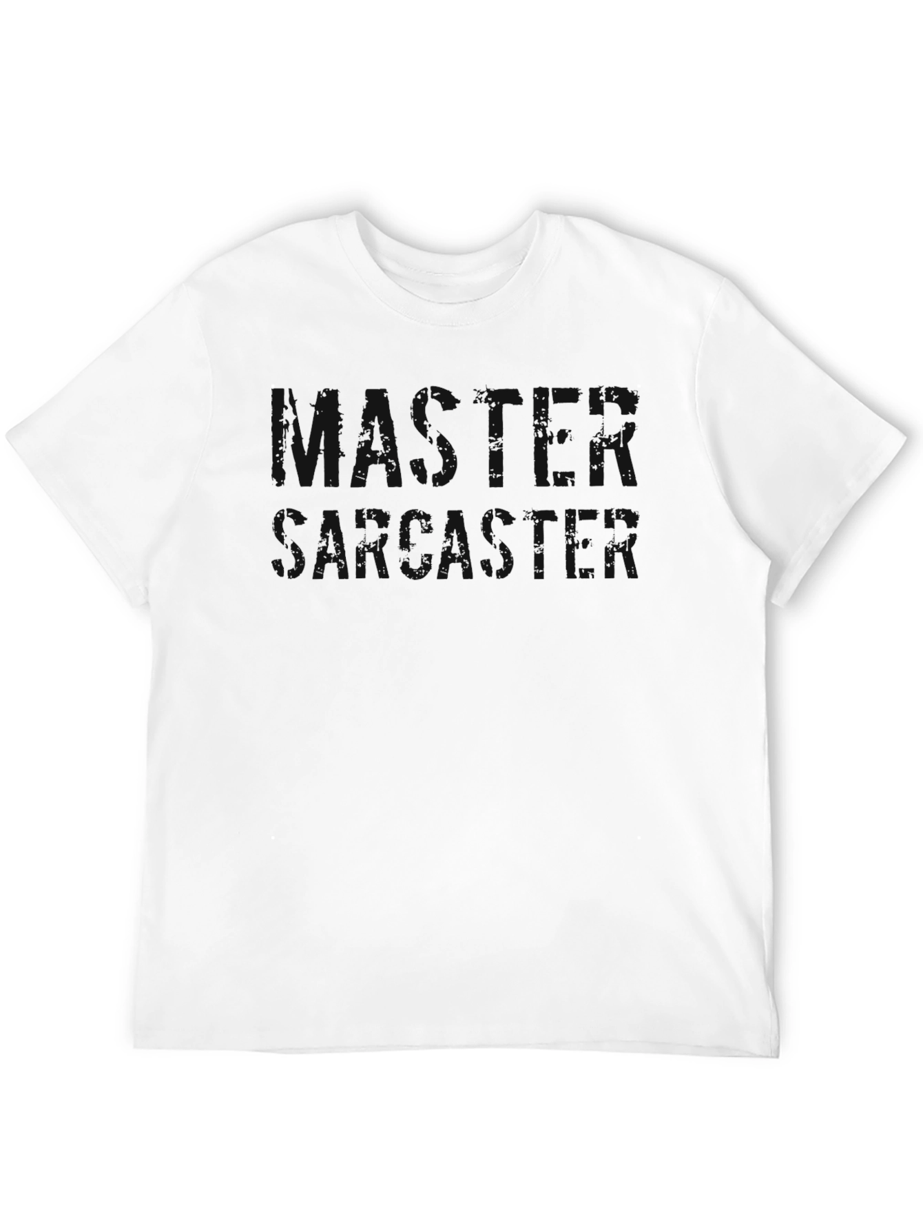 Black Men's Black Crew Neck T-Shirt view 12