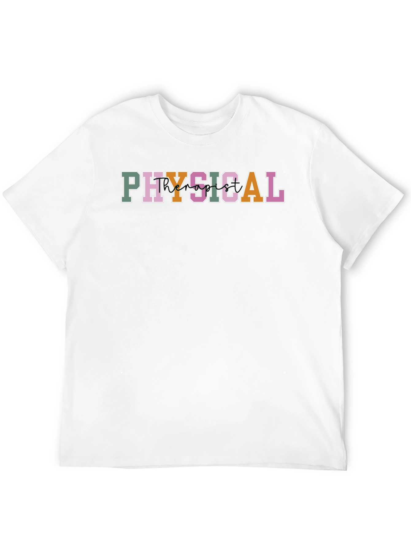 Black Physical Therapy T-Shirt view 12