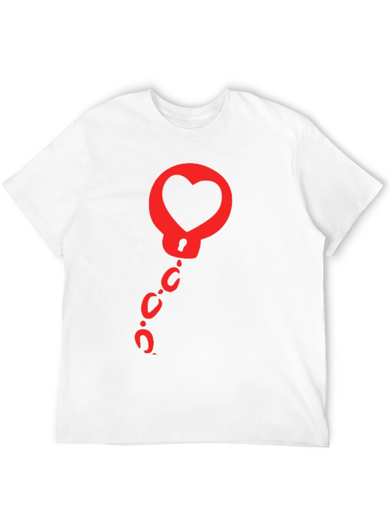 Black Heart Handcuffs Graphic Tee - Black view 12