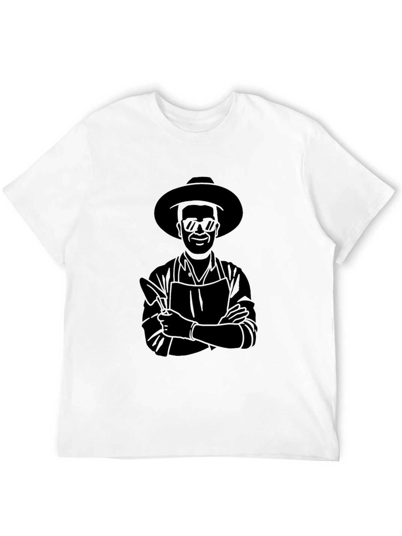 Black Chef Graphic Black T-Shirt view 12