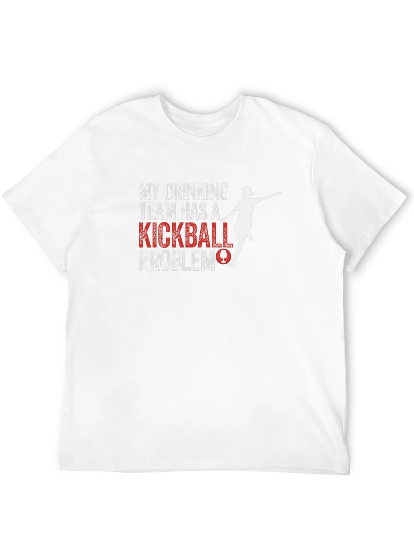 Black Kickball Drinking Team Graphic Tee view 12