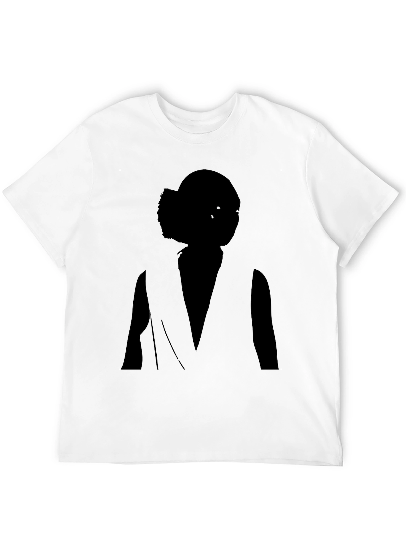 Leia Silhouette Graphic Tee - Black - 12