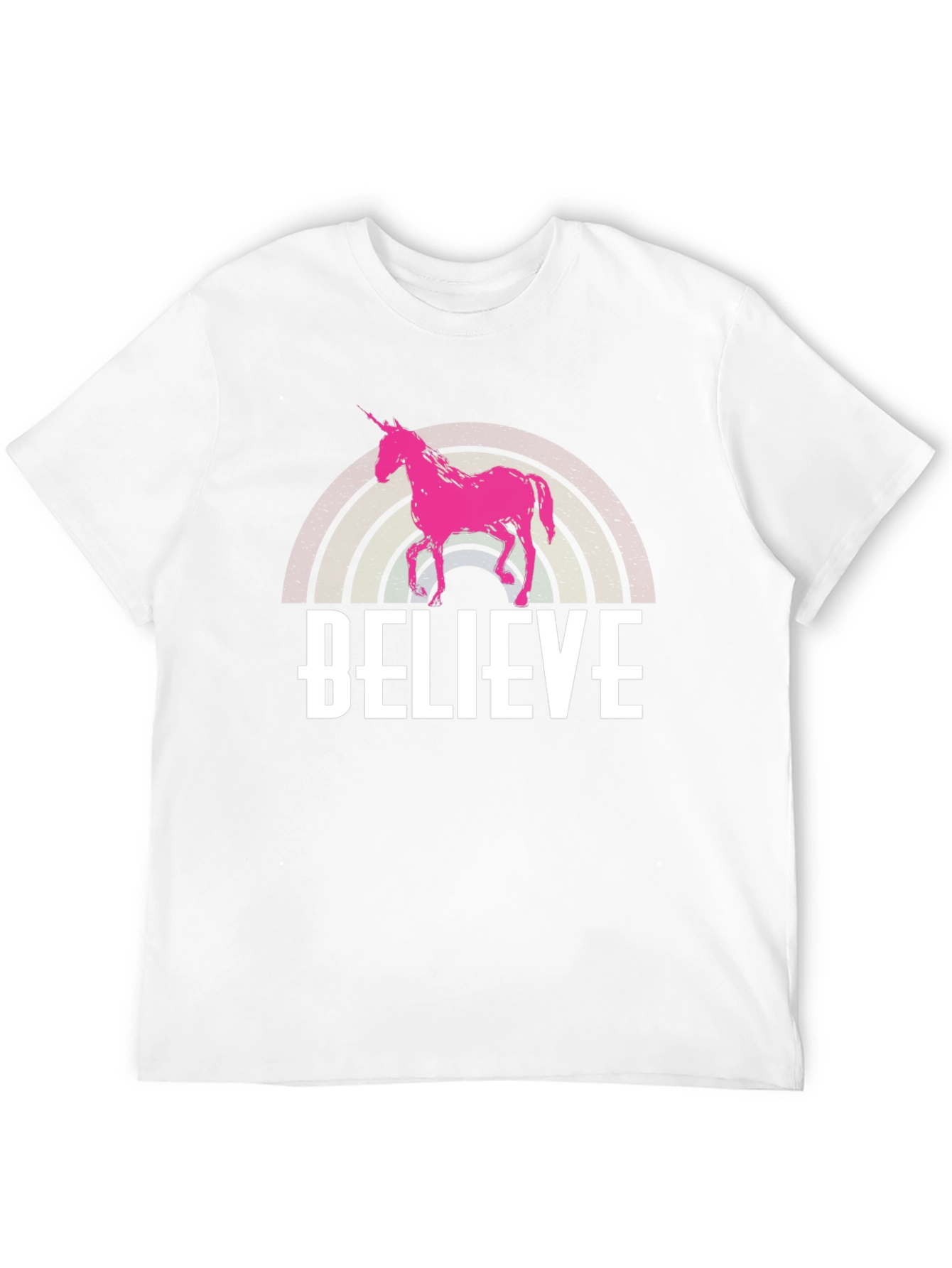 Black Believe Unicorn Graphic T-Shirt view 12