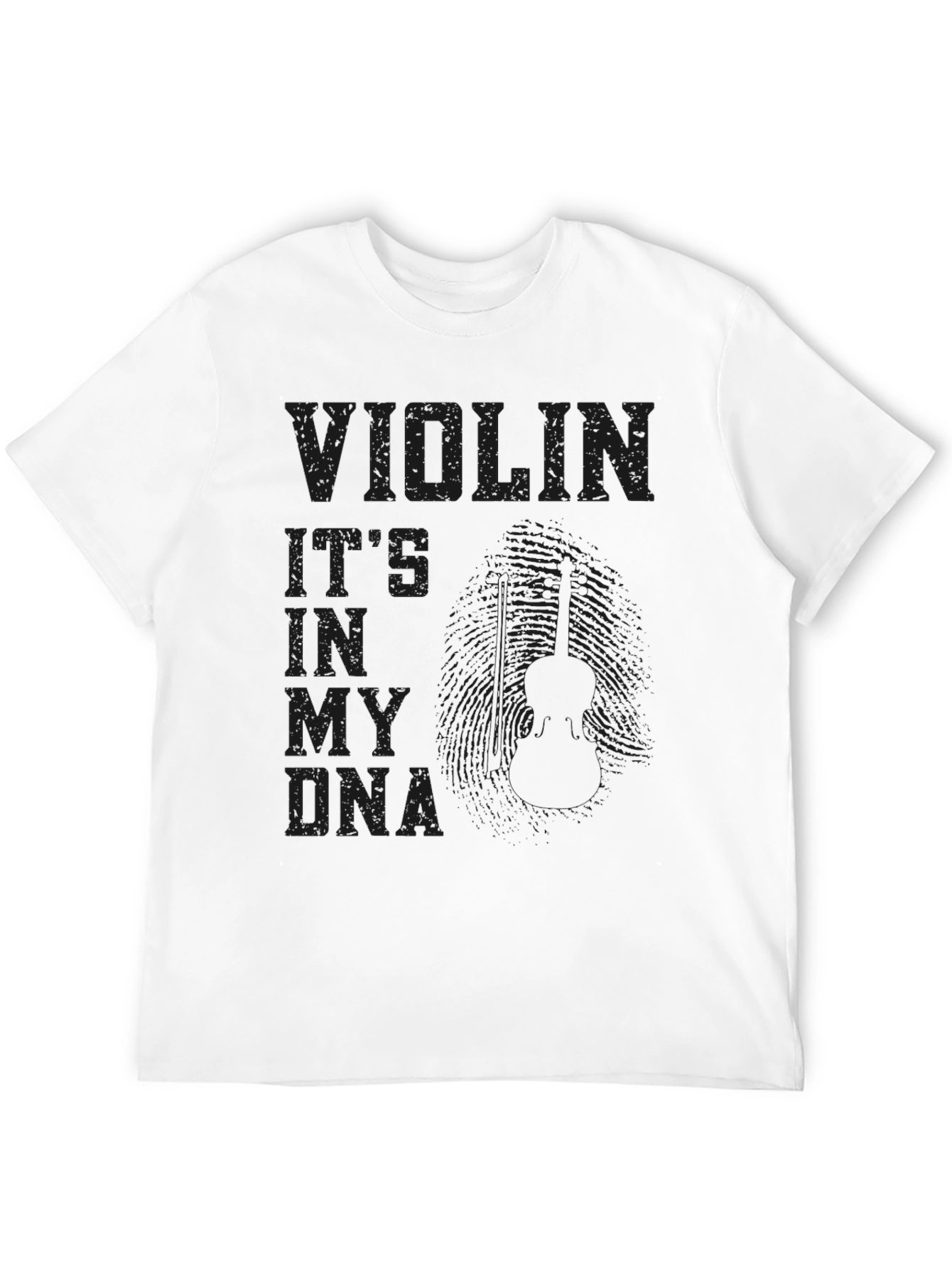 Black Violin DNA Black T-Shirt - Musician Gift view 12