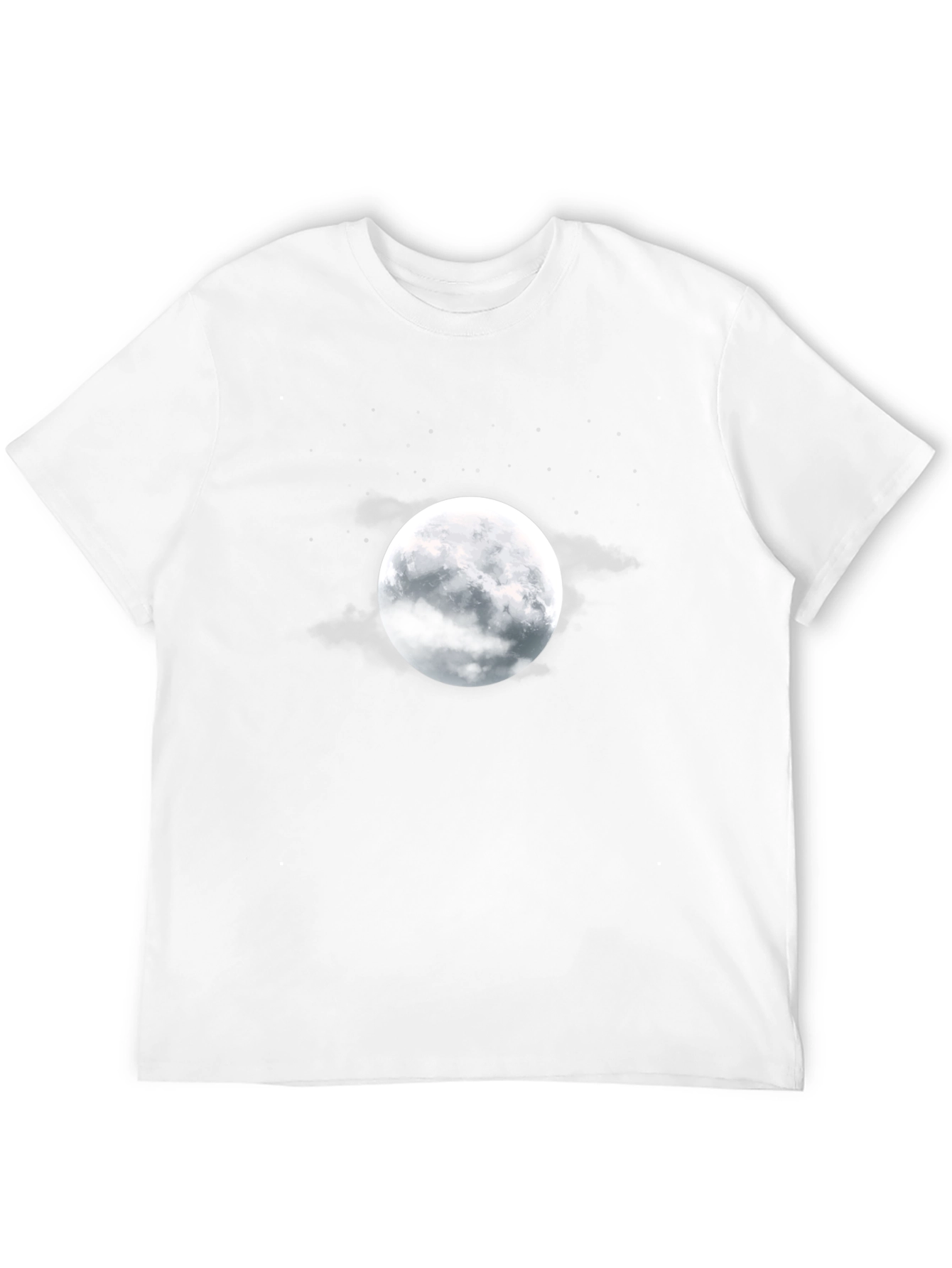 Black Moon Graphic Black T-Shirt view 12