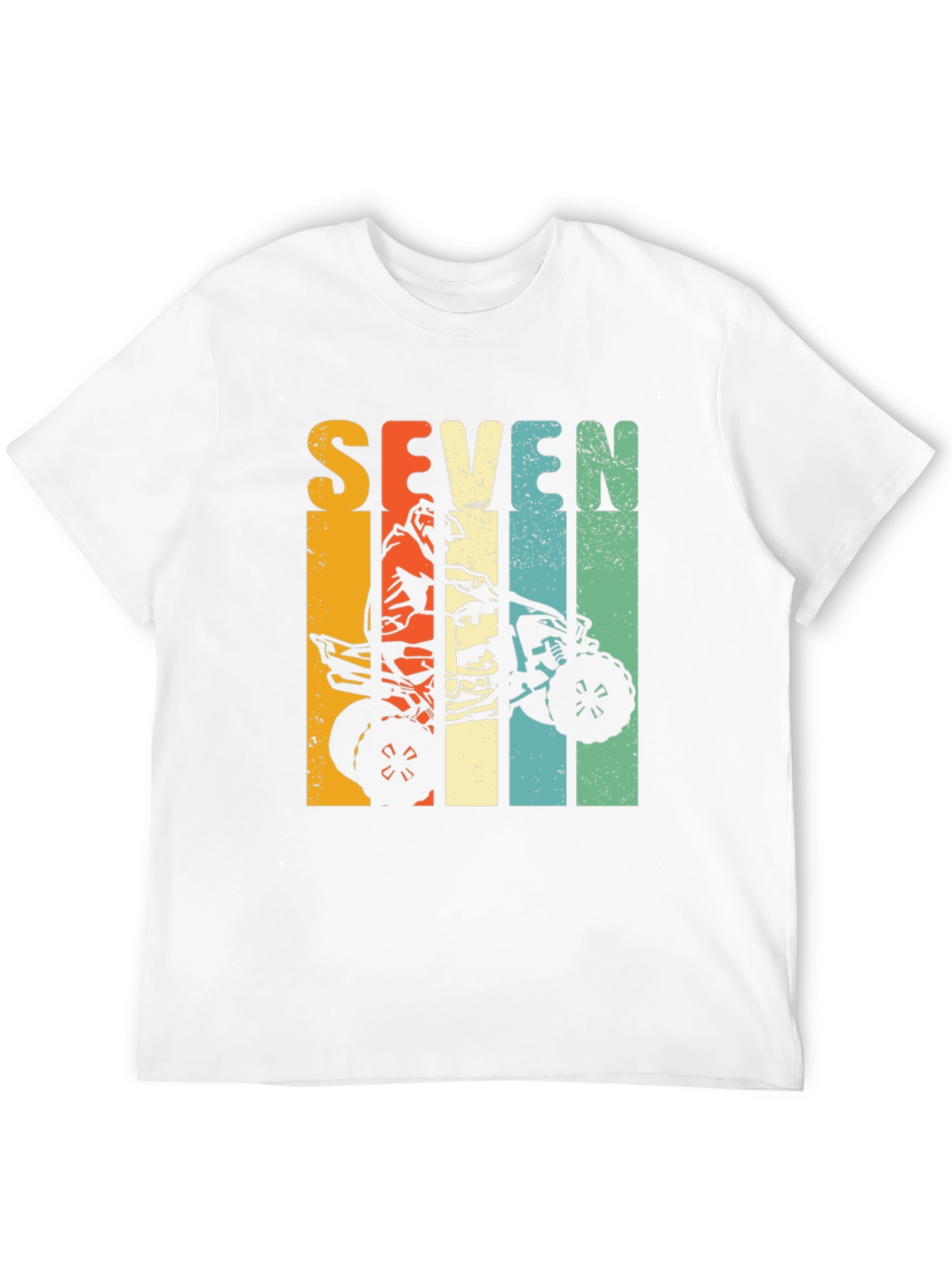 Black Seven ATV Black T-Shirt - Graphic Tee view 12