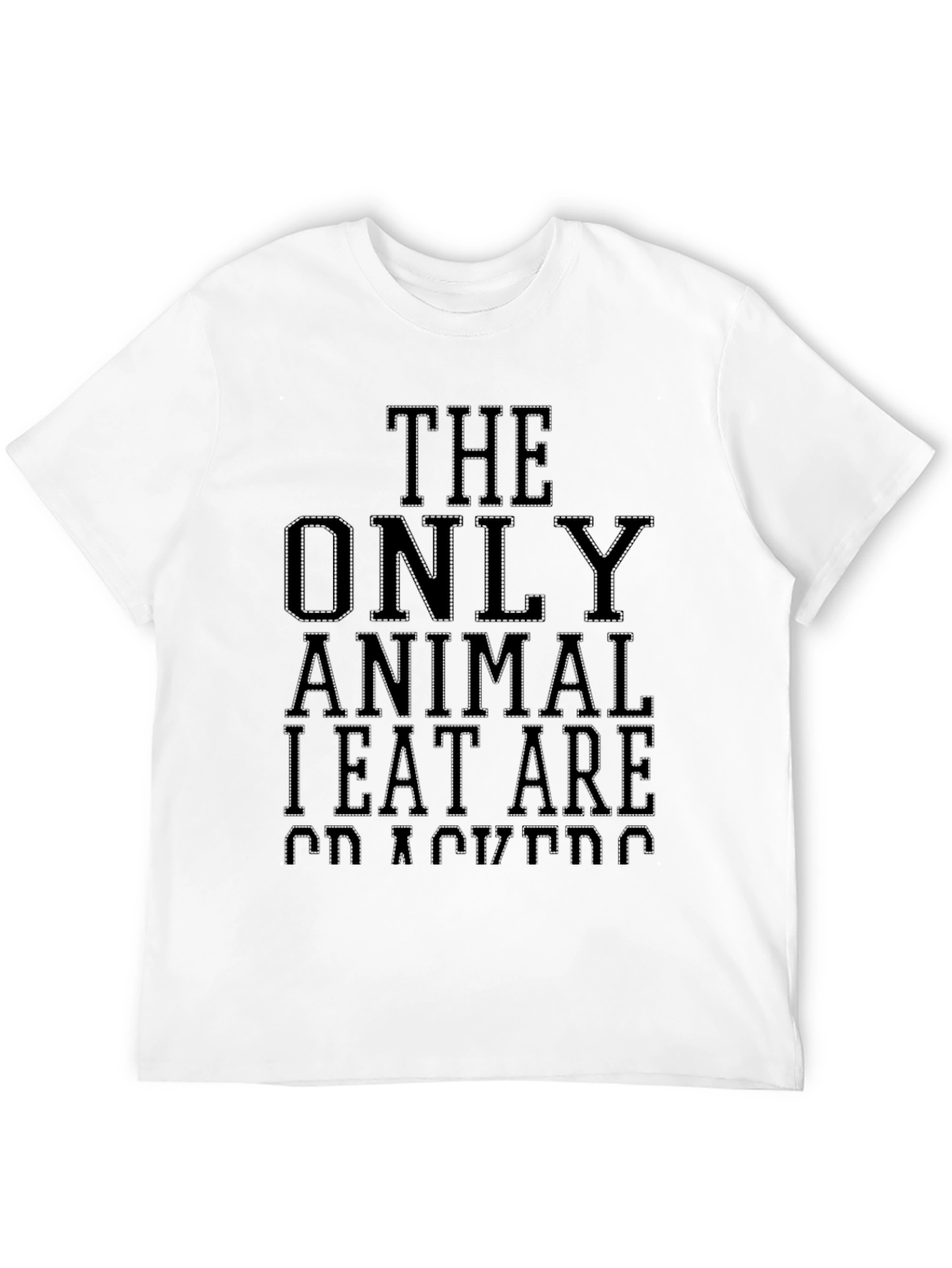 Black Funny Sarcastic Animal Lover T-Shirt view 12