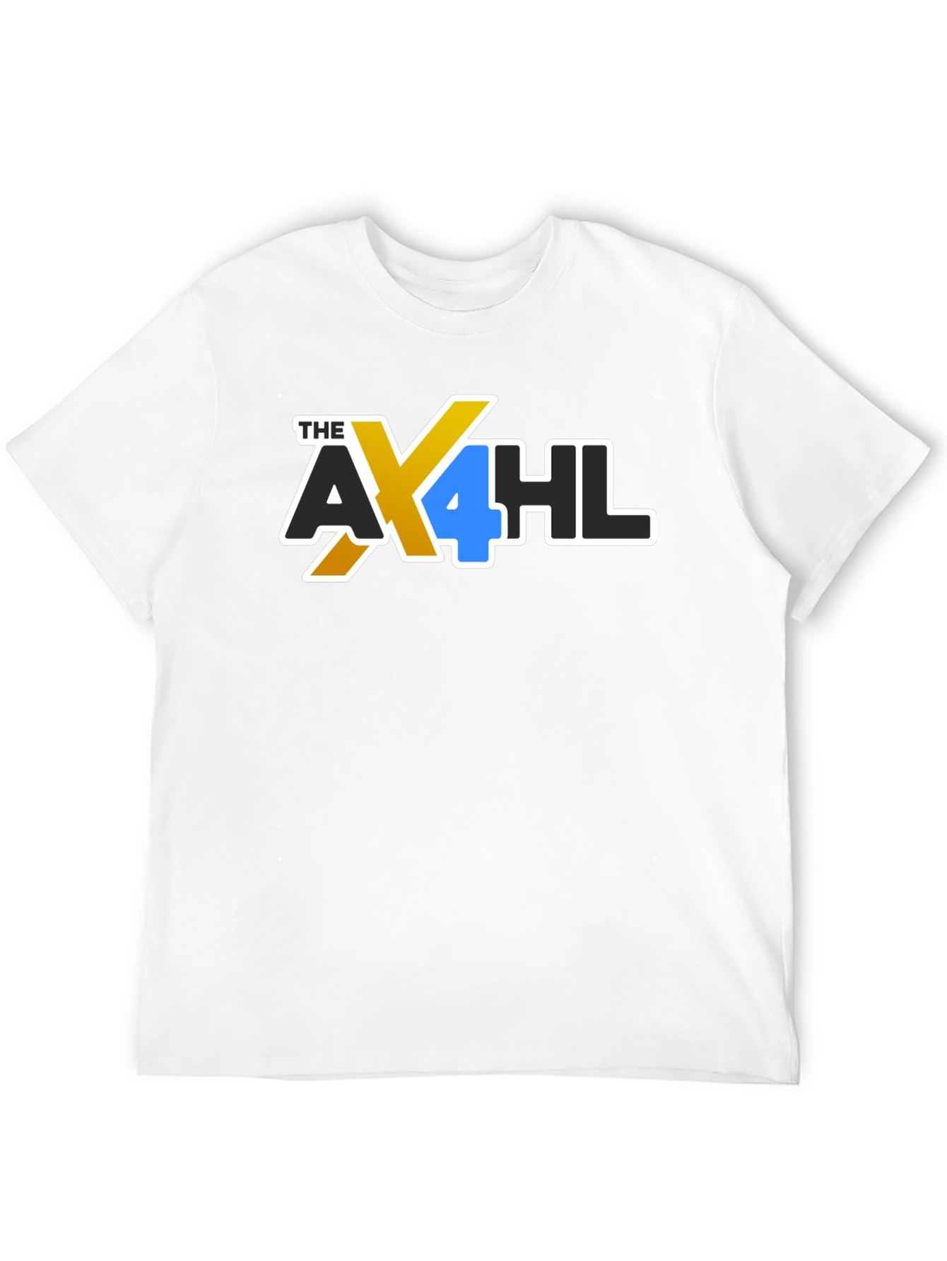 Black AX4HL Black Graphic Tee - Men's Stylish Casual T-Shirt view 12