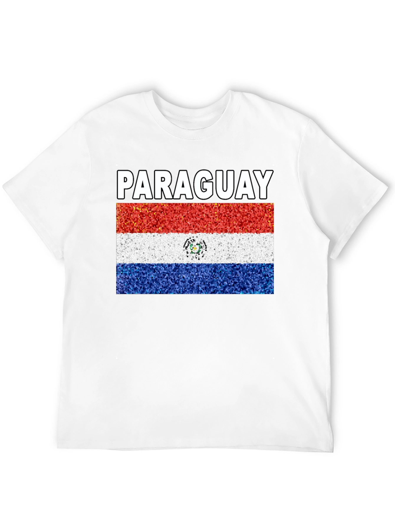 Black Paraguay Flag T-Shirt - Patriotic Tee view 12