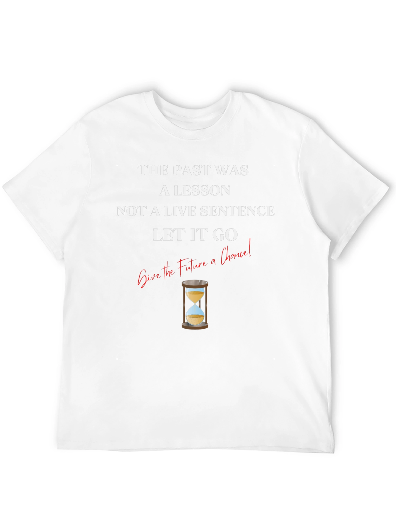 Black Inspirational T-Shirt: The Past Was a Lesson view 12