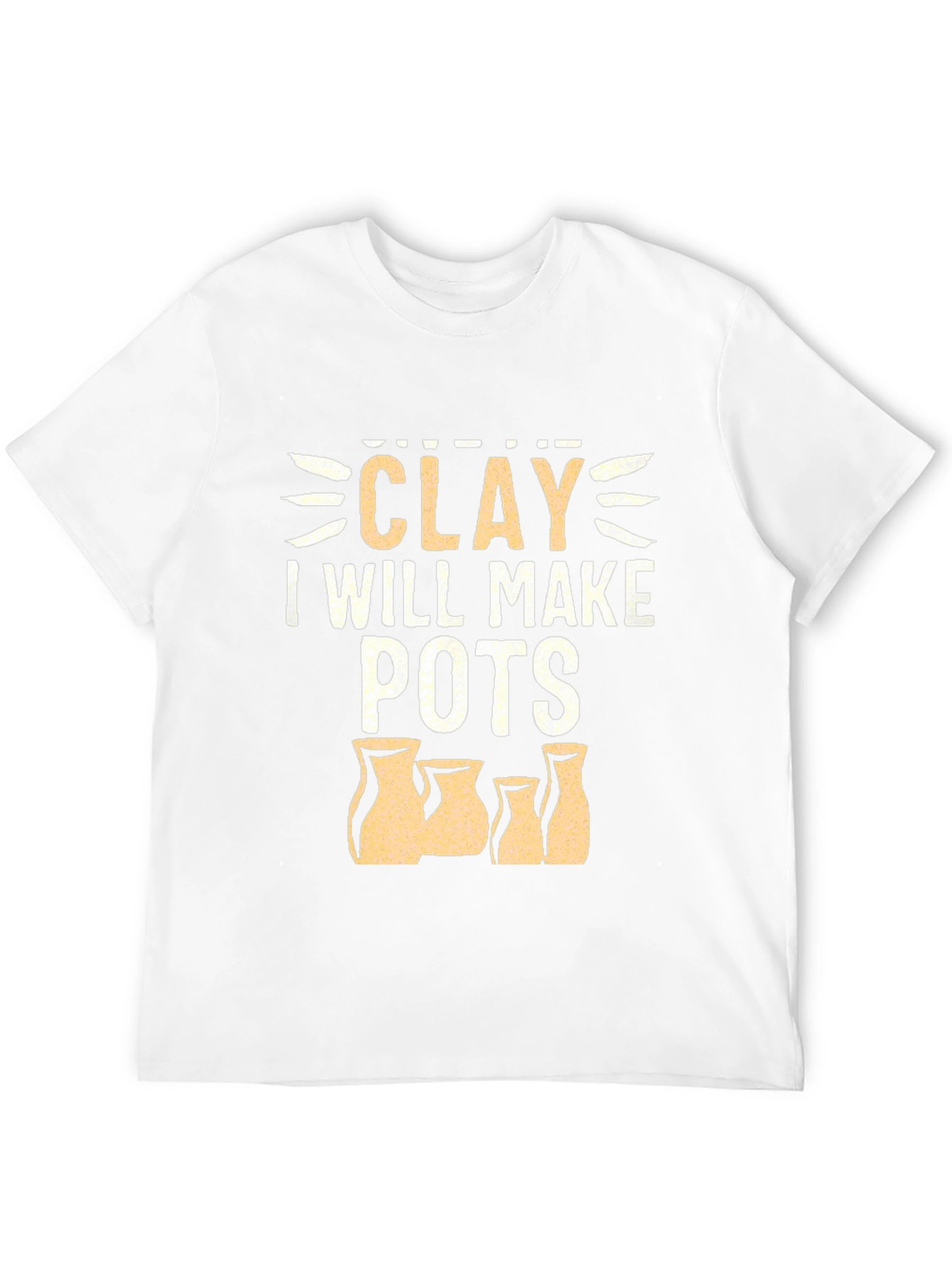 Black Potter's Clay Art Black T-Shirt view 12
