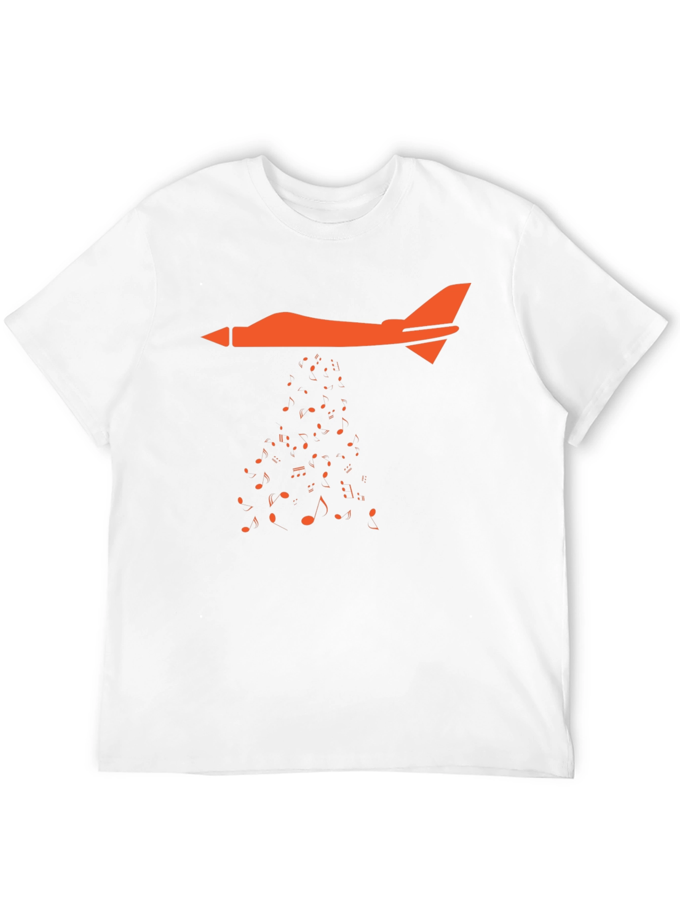 Black Jet Stream Music T-Shirt - Black view 12