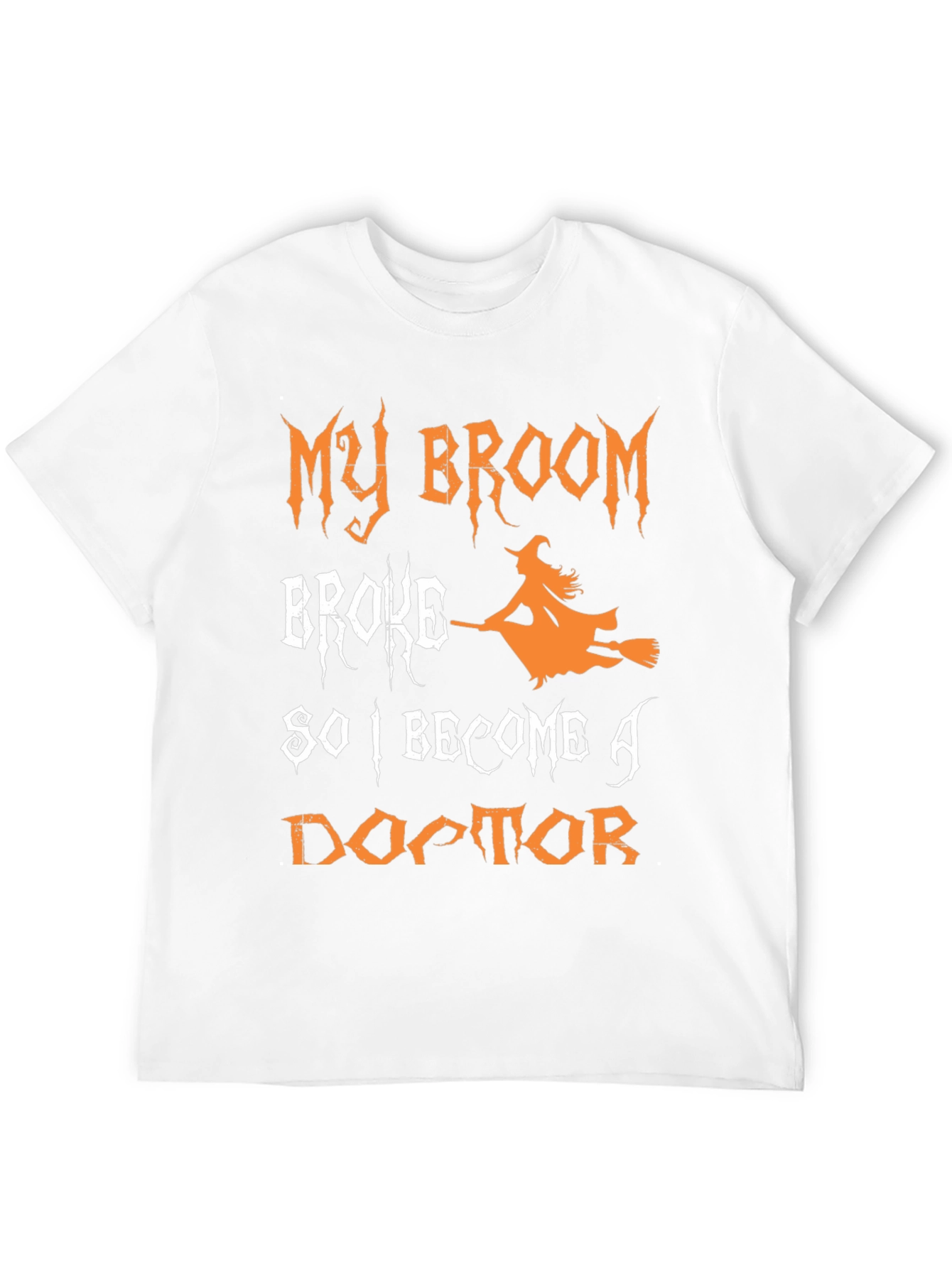 Black Funny Halloween Witch Doctor T-Shirt view 12