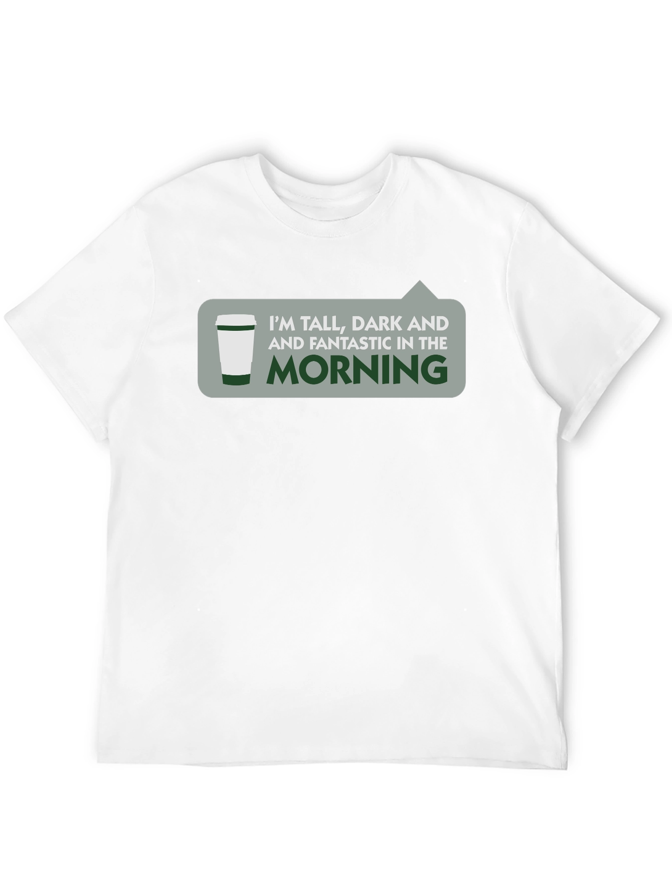 Black Tall, Dark & Fantastic Morning T-Shirt view 12