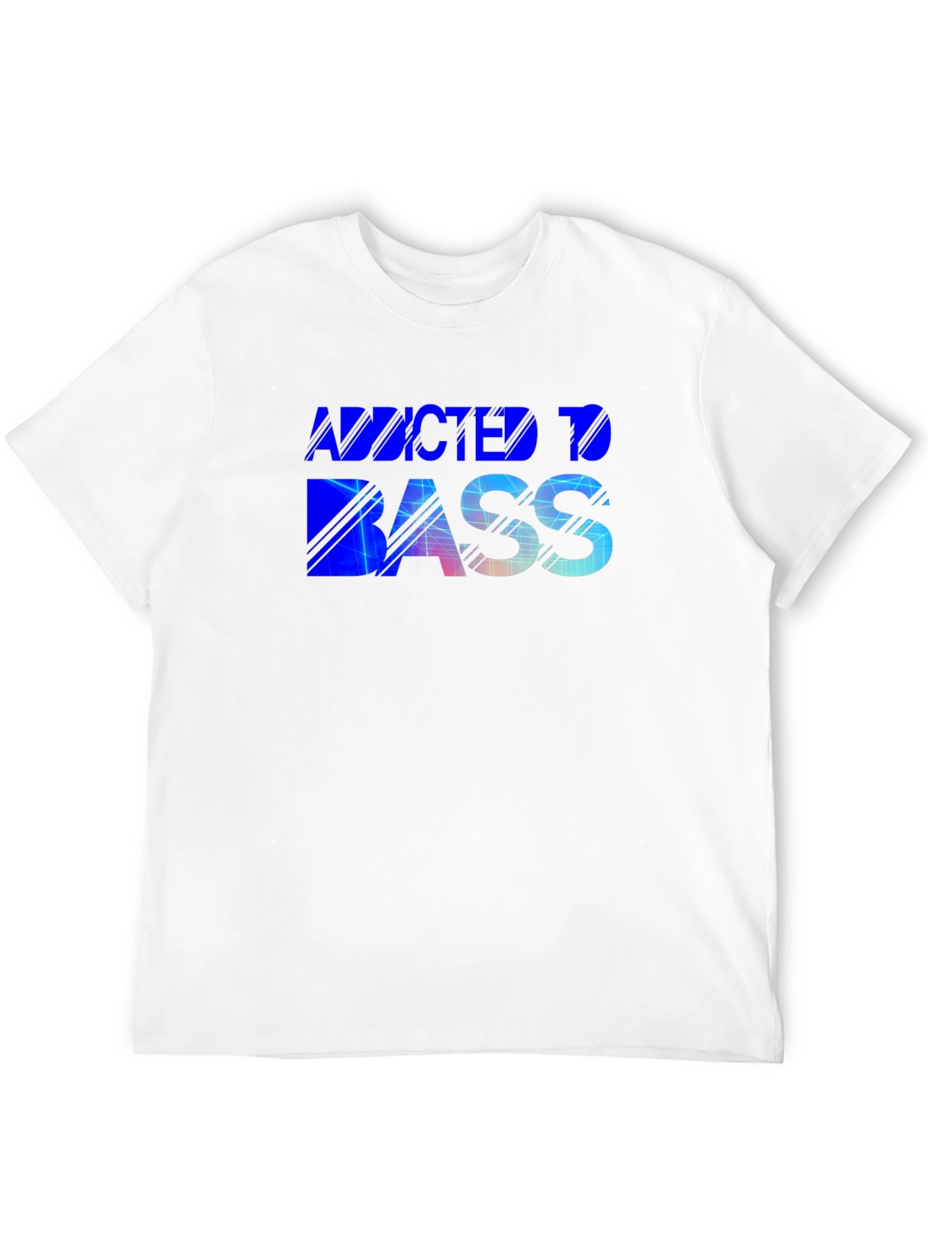 Black Addicted To Bass Graphic Tee view 12