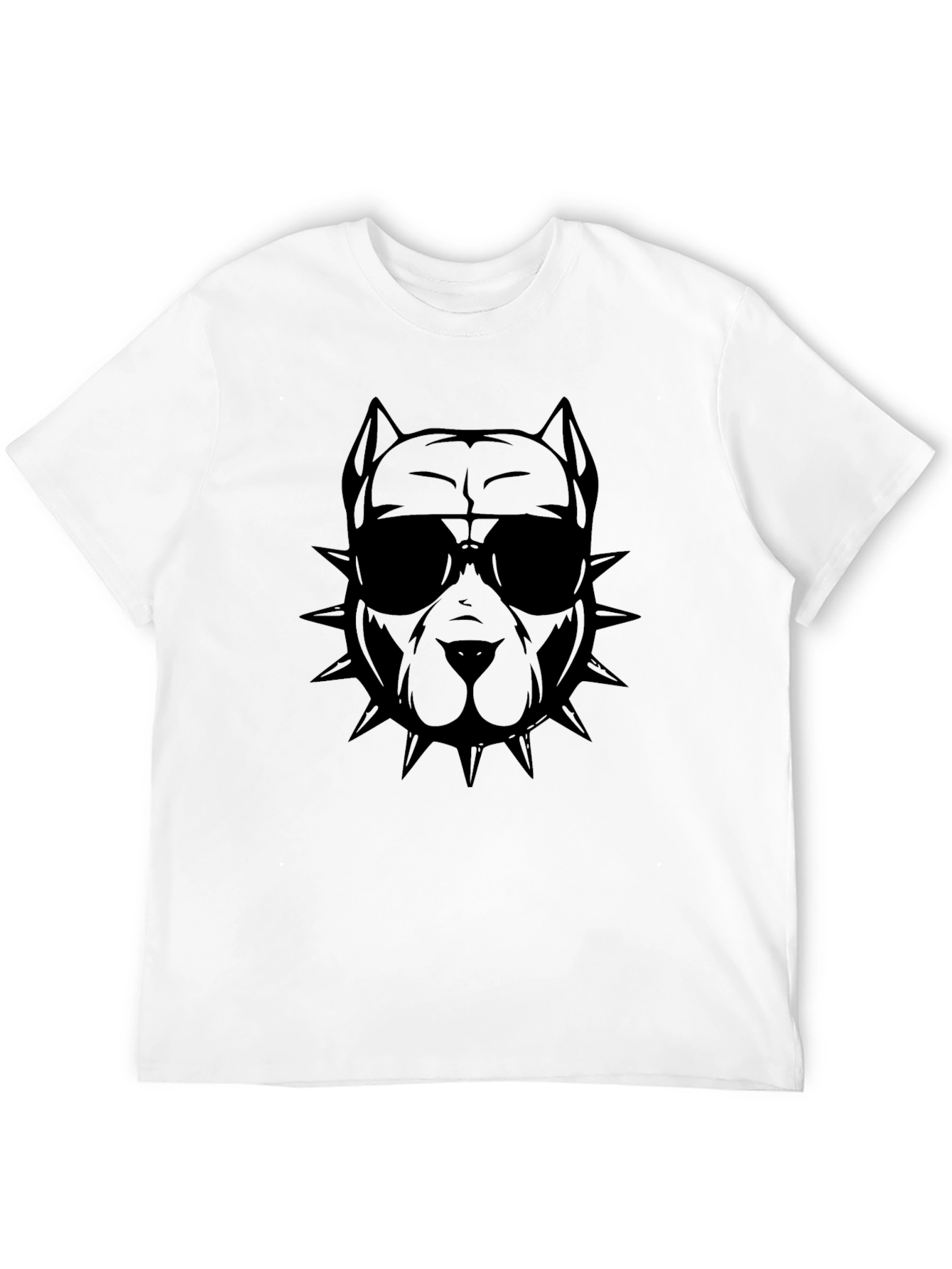 Cool Dog Graphic Tee - Black - 12