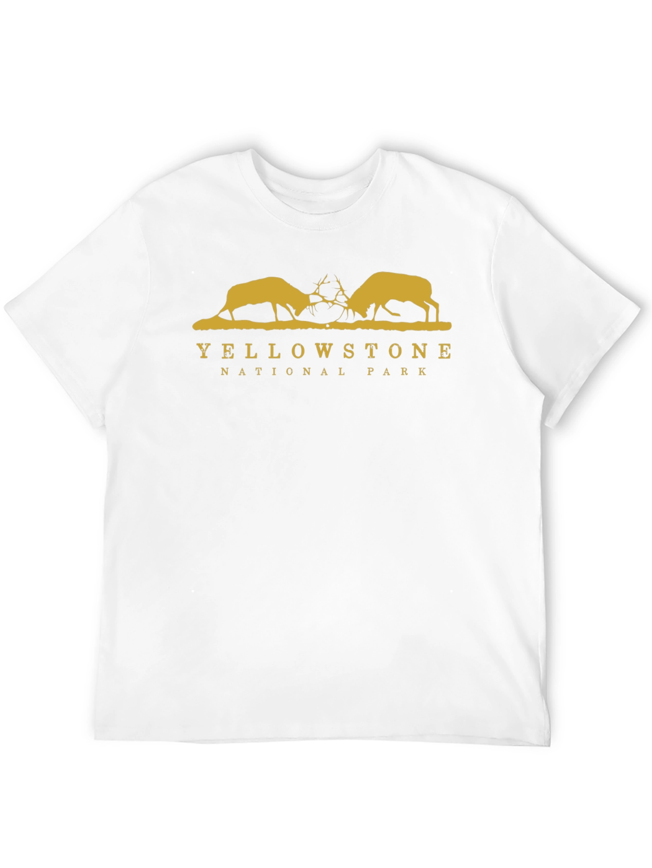 Black Yellowstone National Park Elk Graphic Tee view 12