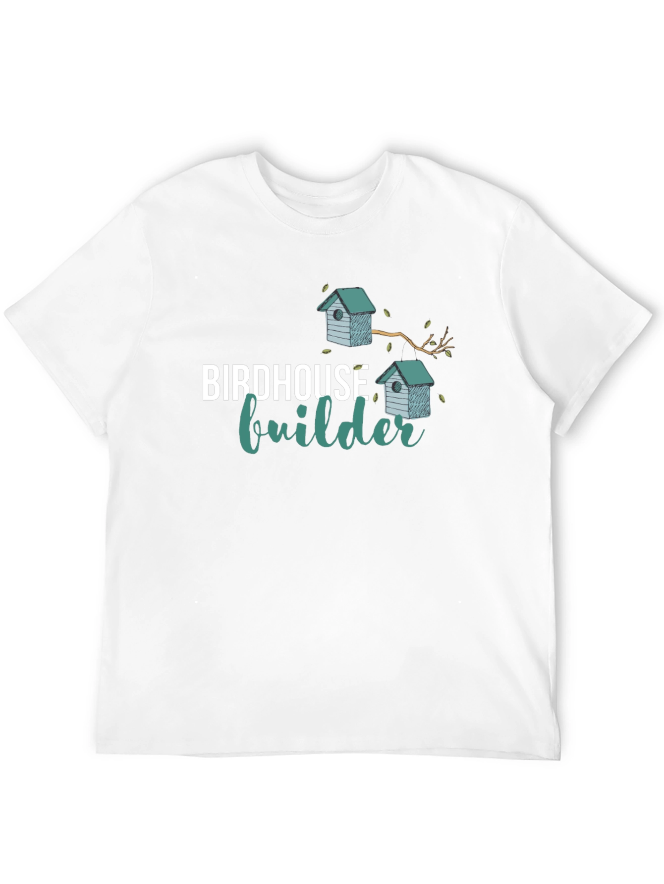 Black Birdhouse Builder Black T-Shirt view 12
