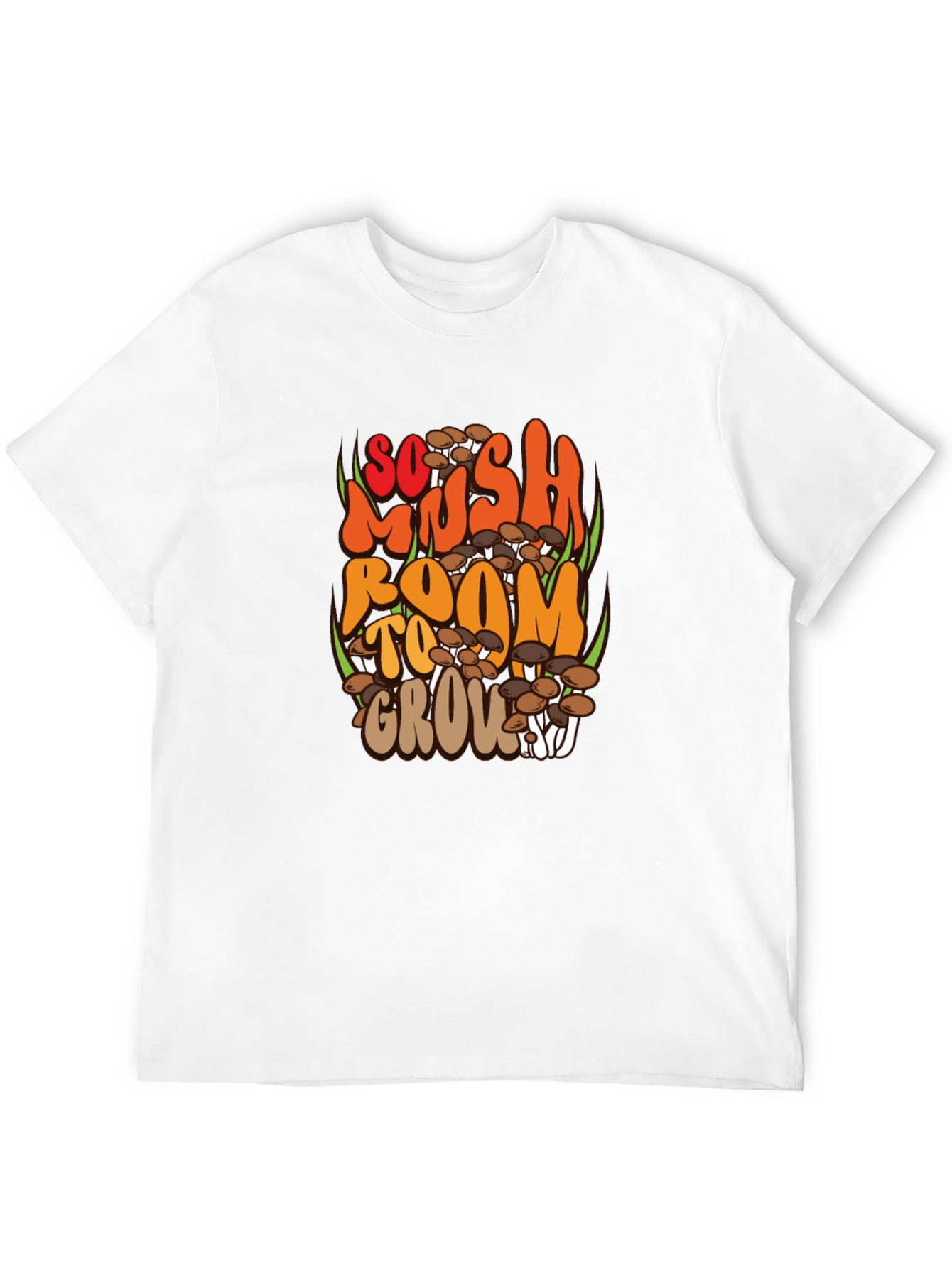 Black So Mush Room to Grow Black Graphic Tee view 12