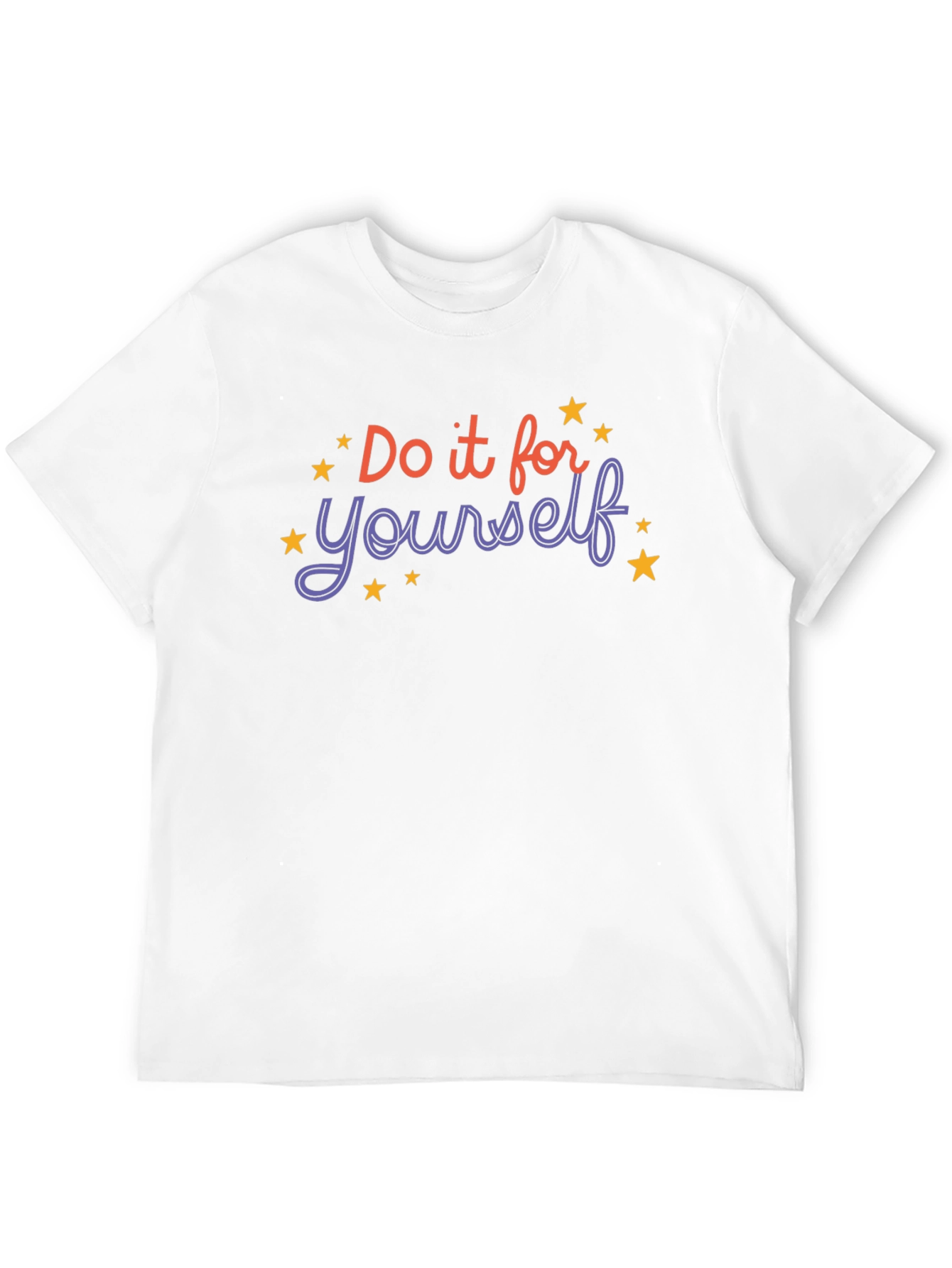 Black Motivational T-Shirt - Do It For Yourself view 12