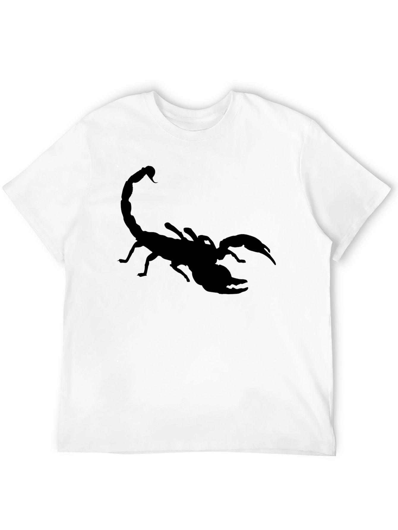 Black Black Scorpion Graphic Tee - Men's Stylish T-Shirt view 12