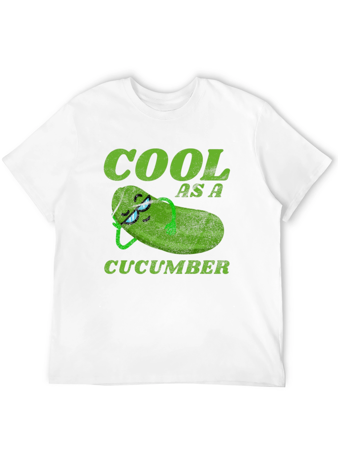 Black Cool As A Cucumber Graphic T-Shirt view 12