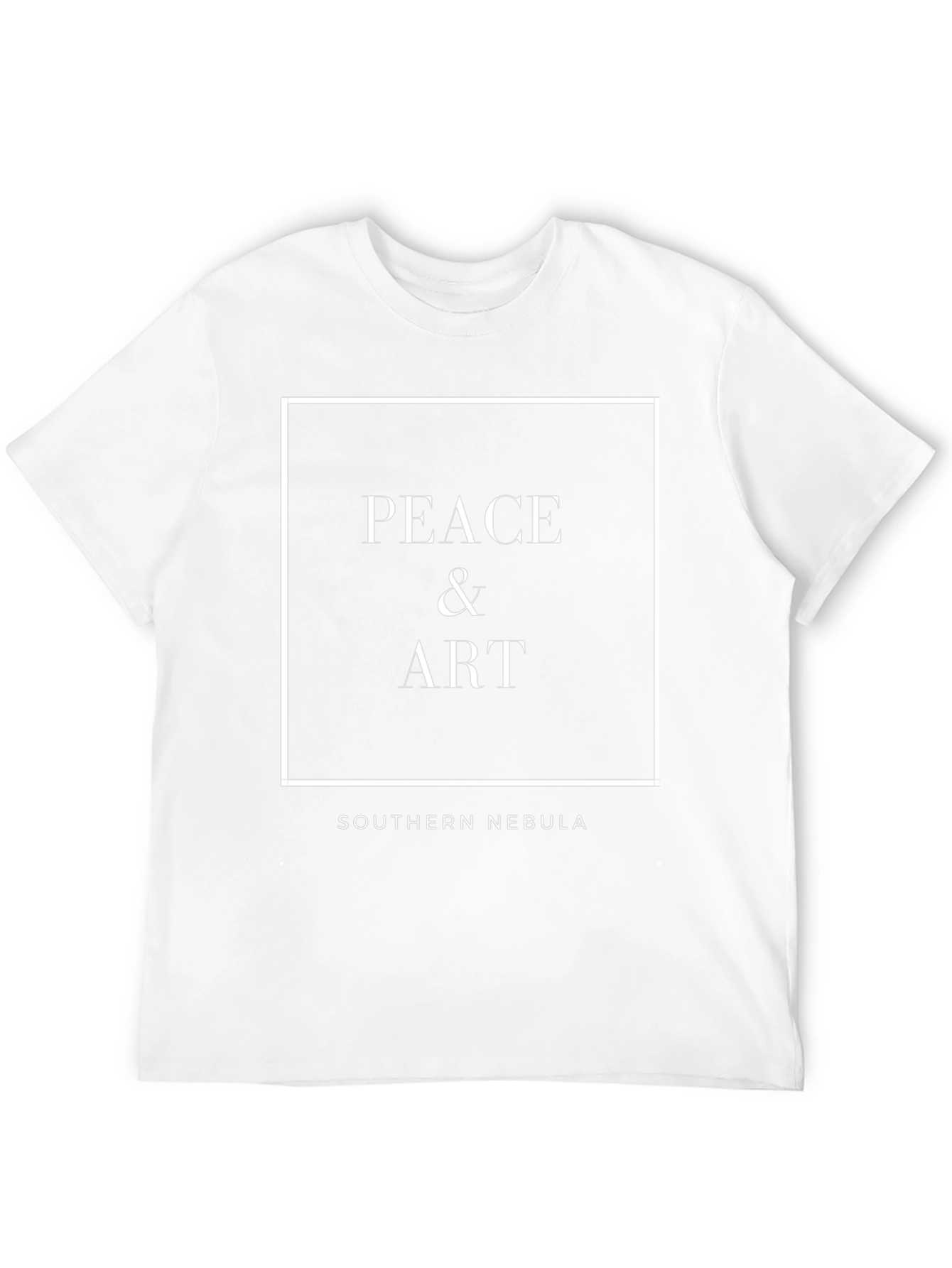 Black Peace & Art Graphic Tee - Southern Nebula view 12