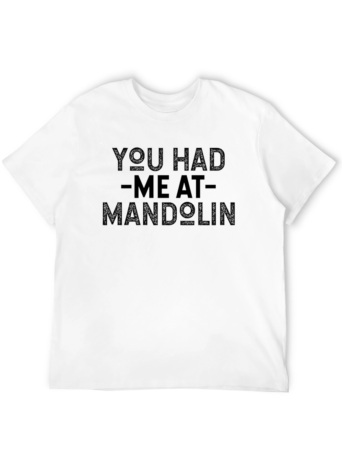 Black You Had Me At Mandolin Graphic Tee view 12