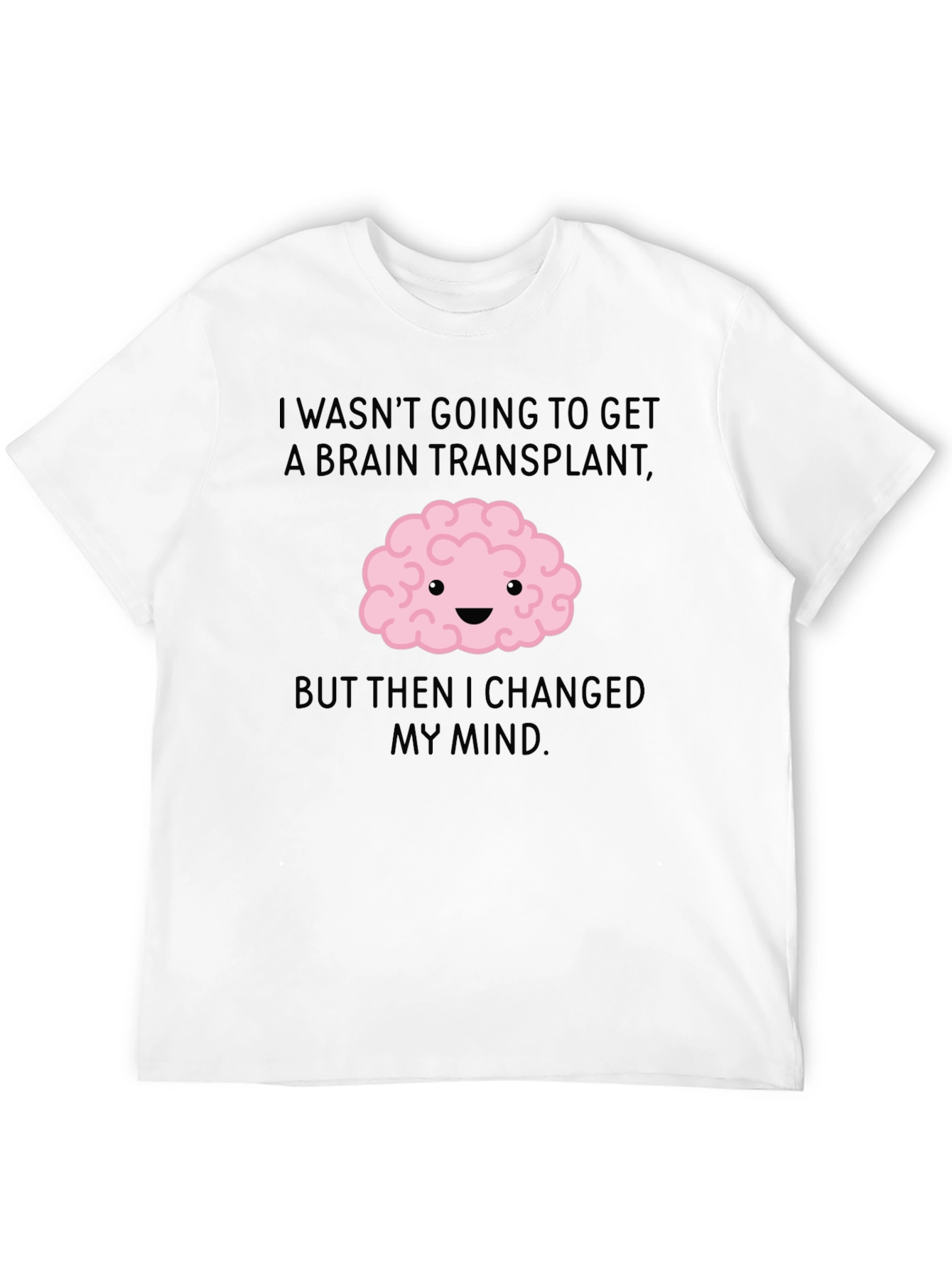 Black Brain Transplant T-Shirt - Funny Graphic Tee view 12