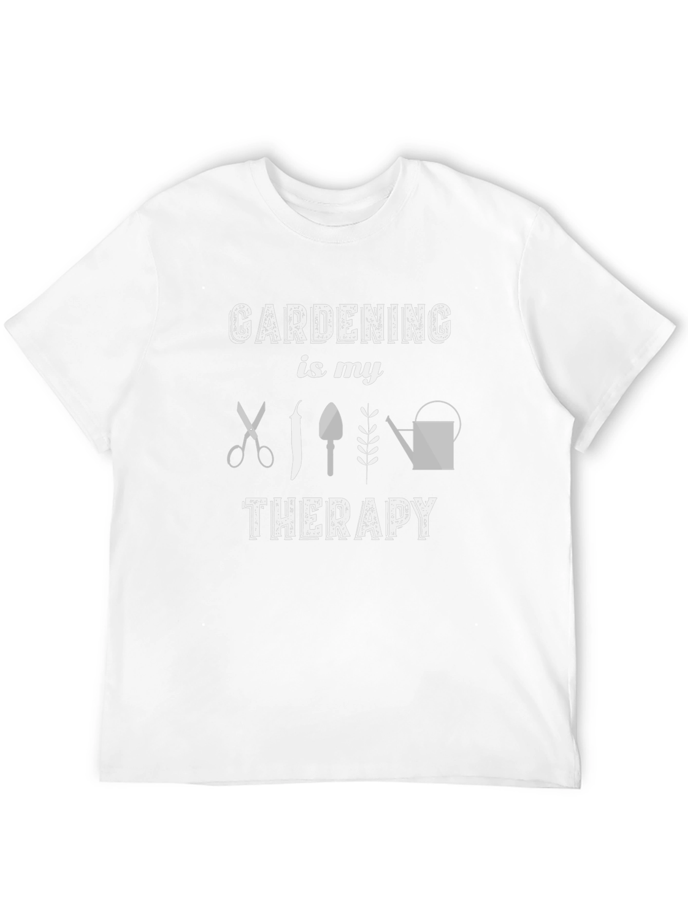 Black Gardening is My Therapy Graphic Tee view 12