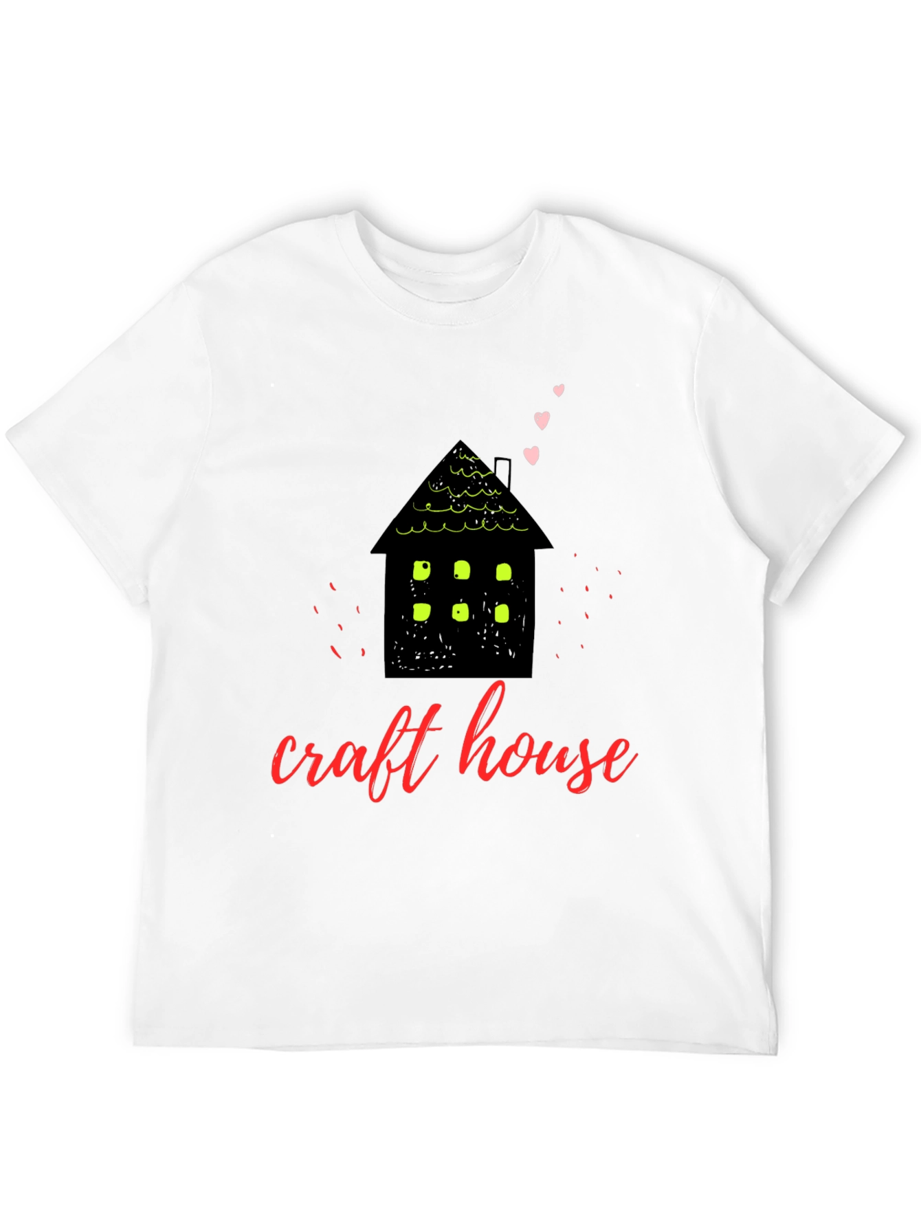 Black Craft House Graphic Tee - Cozy & Creative view 12