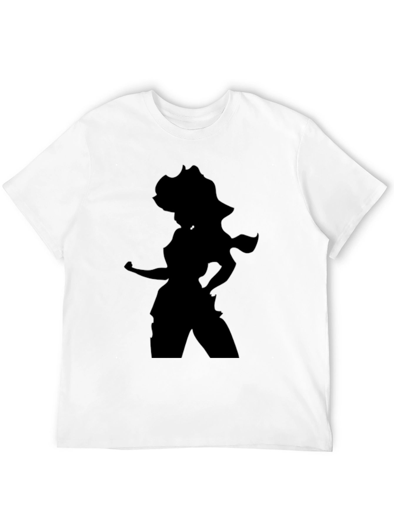 Black Silhouette Graphic T-Shirt - Black view 12