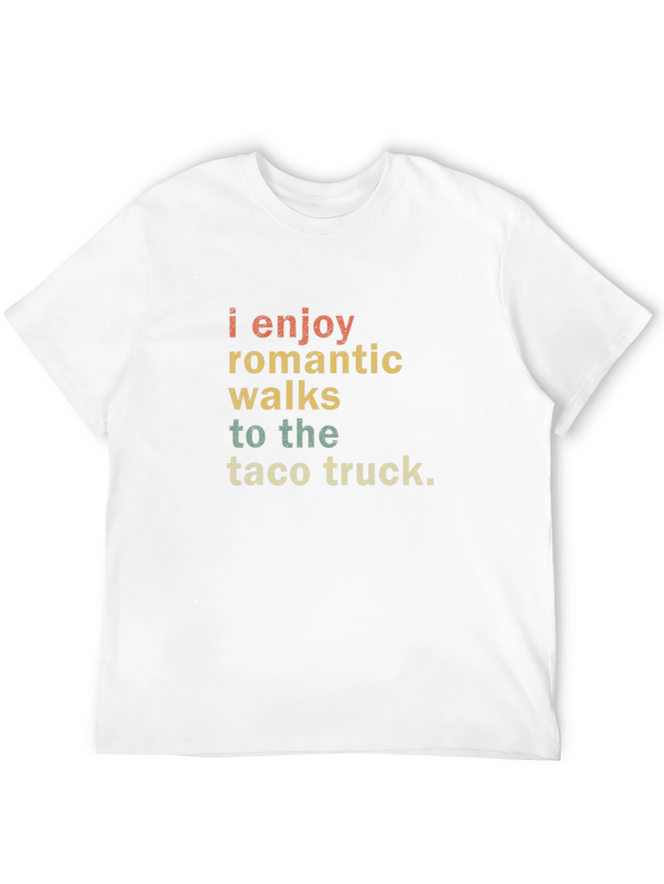 Black Taco Truck Romantic Walks Graphic Tee view 12