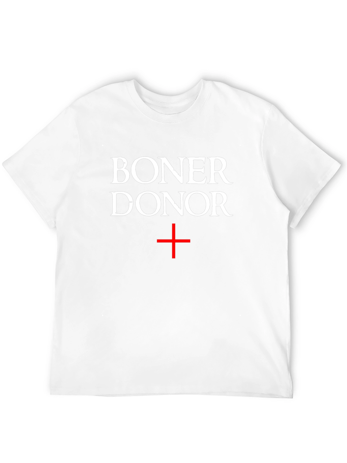 Black Boner Donor T-Shirt - Humorous Graphic Tee view 12