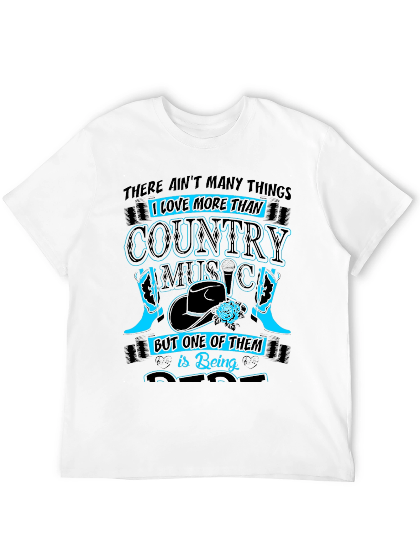 Black Country Music Lover T-Shirt - Unique Design view 12
