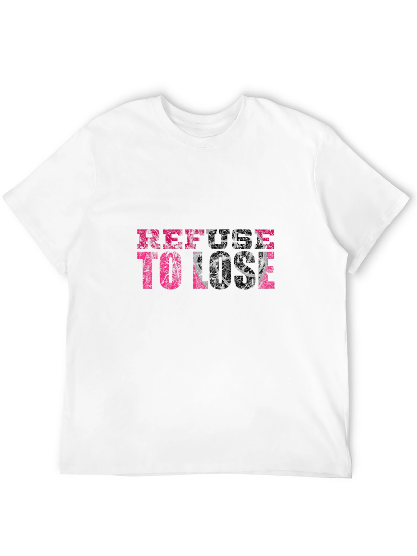 Black Refuse To Lose Graphic Tee - Black T-Shirt view 12