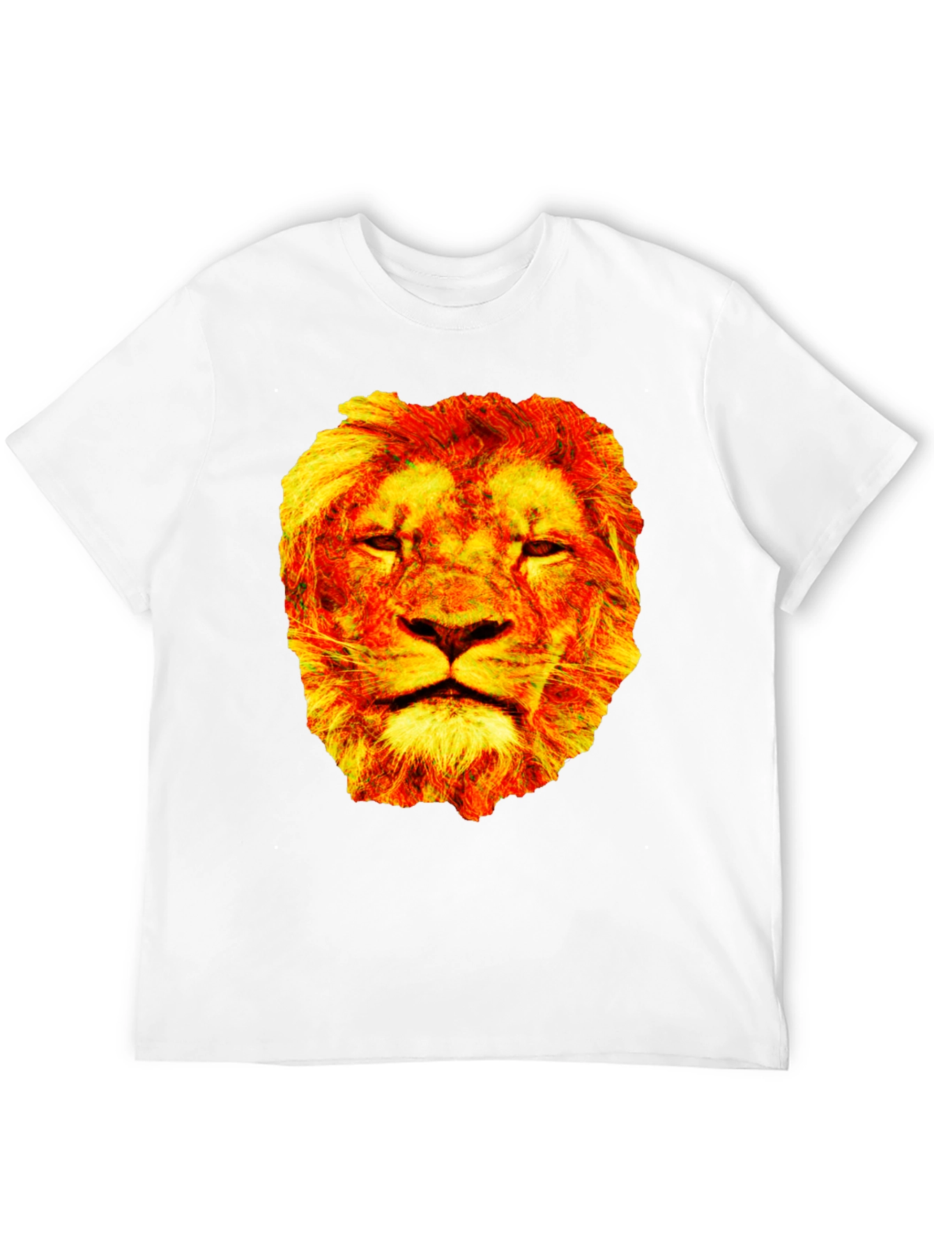 Black Lion Graphic Black T-Shirt view 12