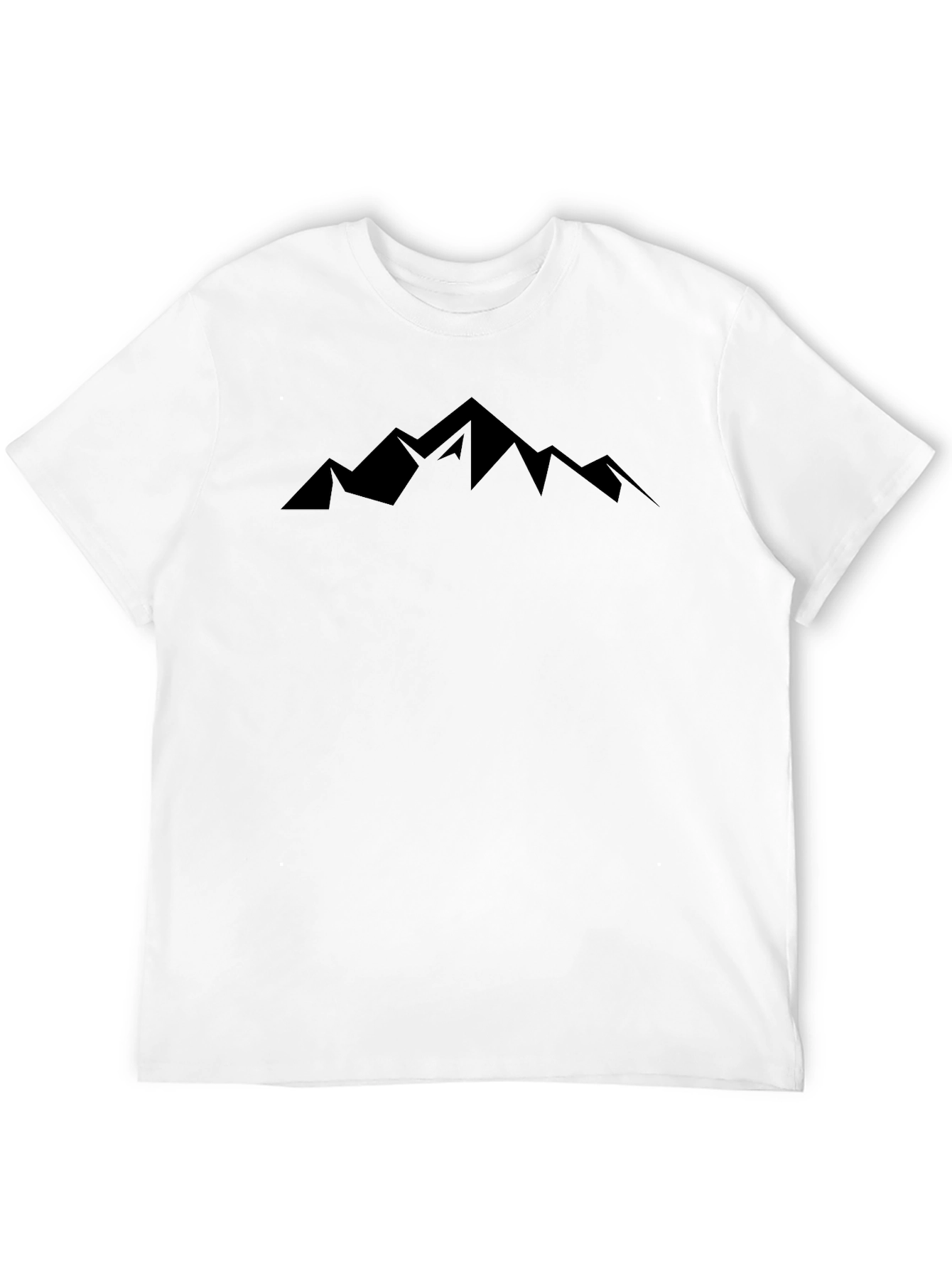 Black Men's Black Mountain Graphic Tee view 12