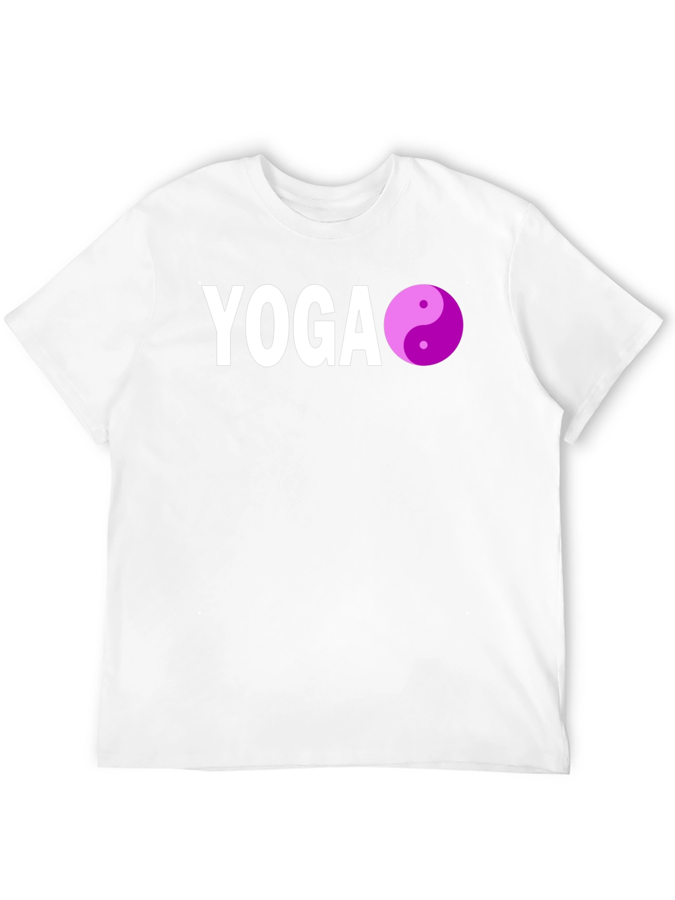 Black Yoga Yin Yang Graphic Tee - Black view 12