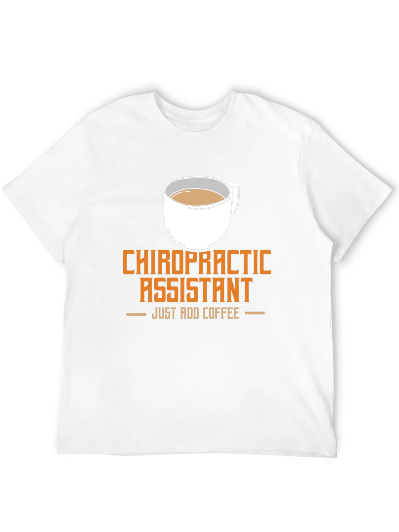 Black Chiropractic Assistant Coffee T-Shirt view 12